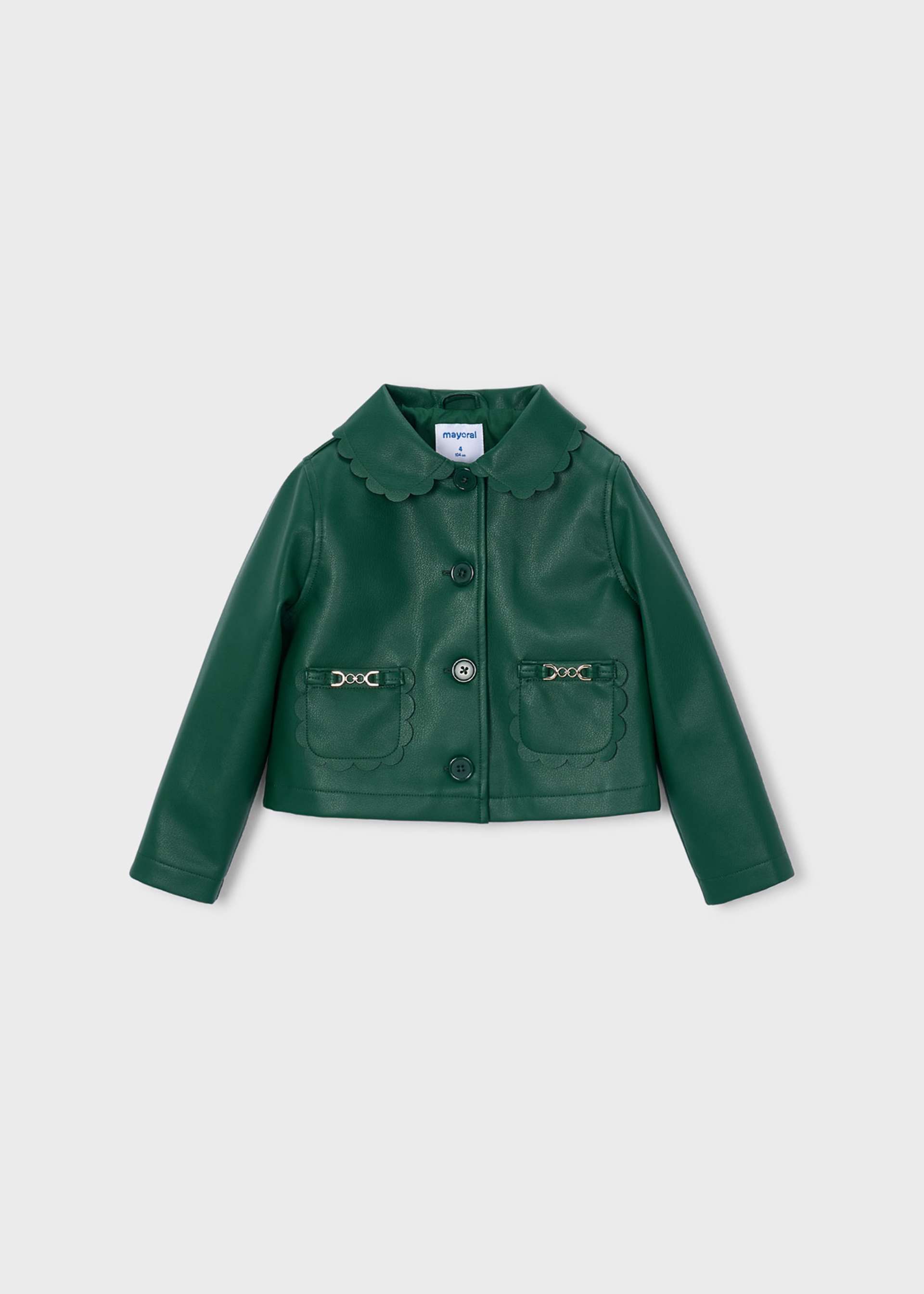 Kunstlederjacke Mädchen