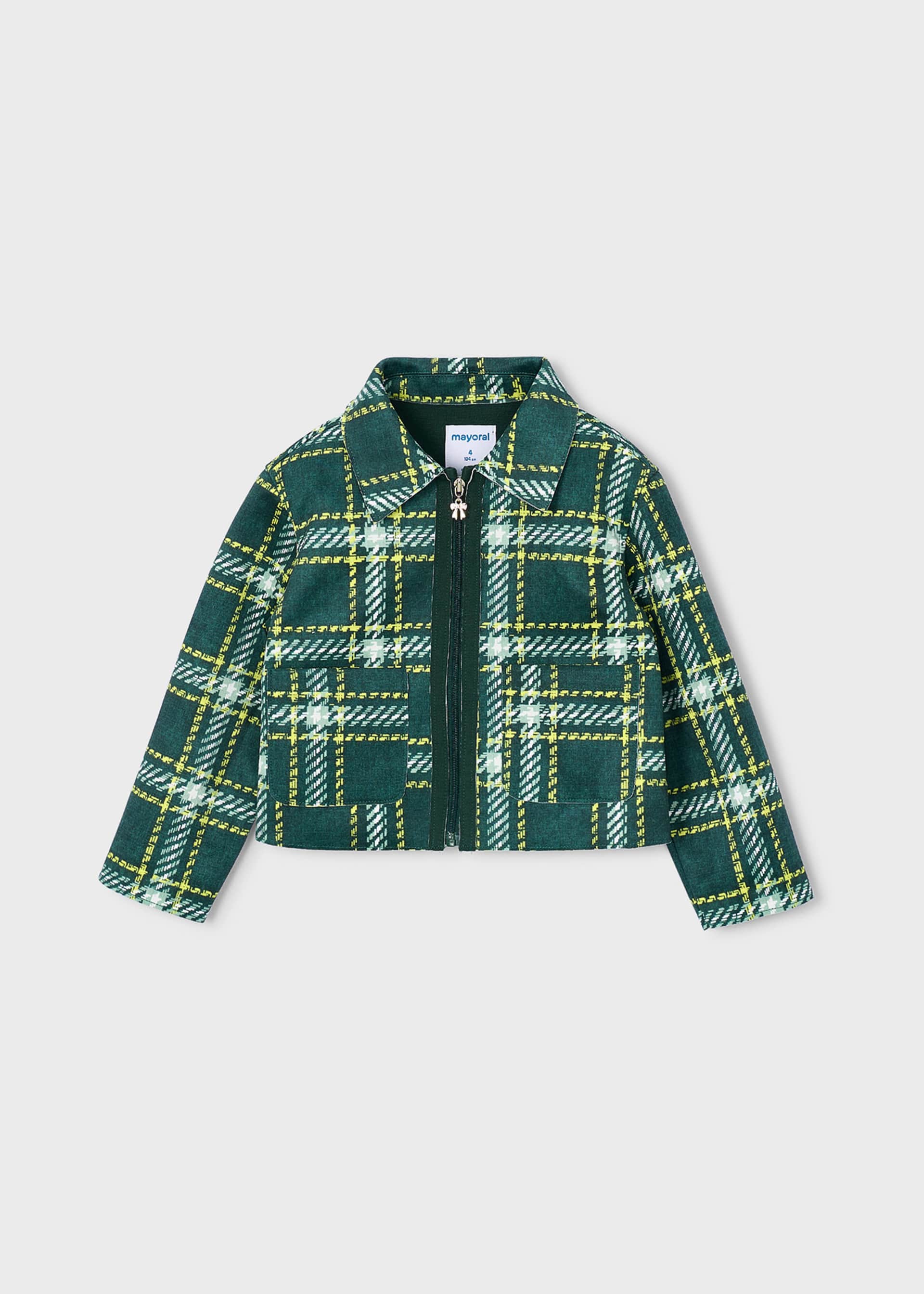 Girl suede effect jacket