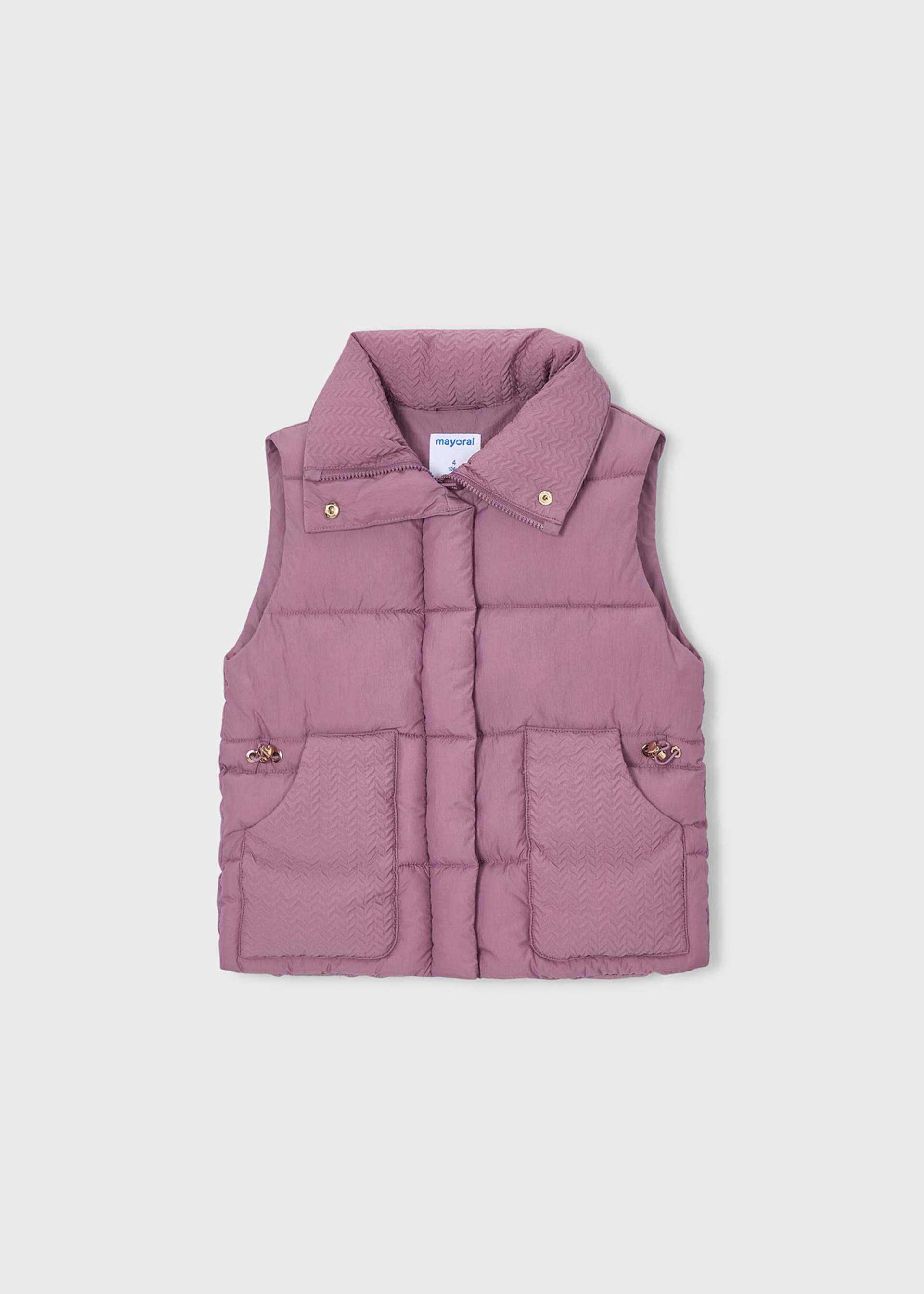 Gilet imbottito bambina