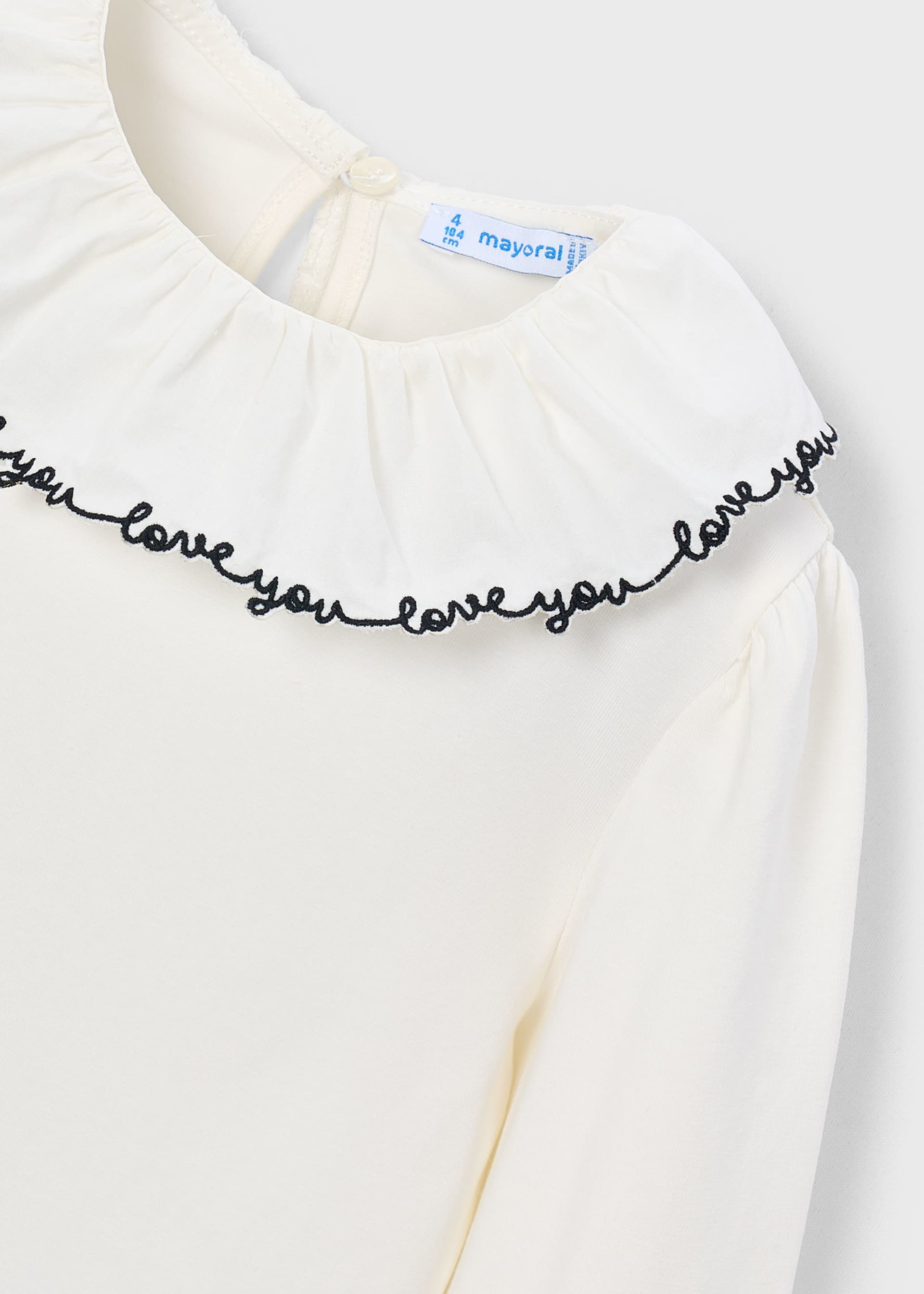 Bluza cu guler fetita