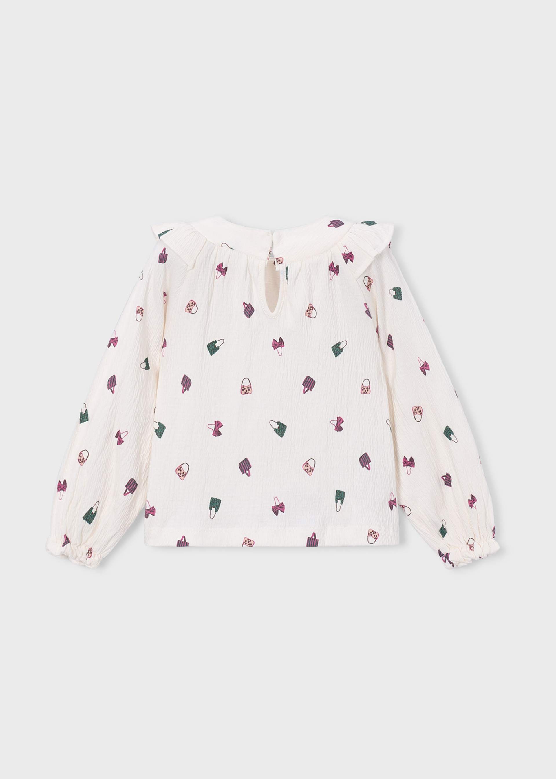 Bluza cu imprimeu fetita
