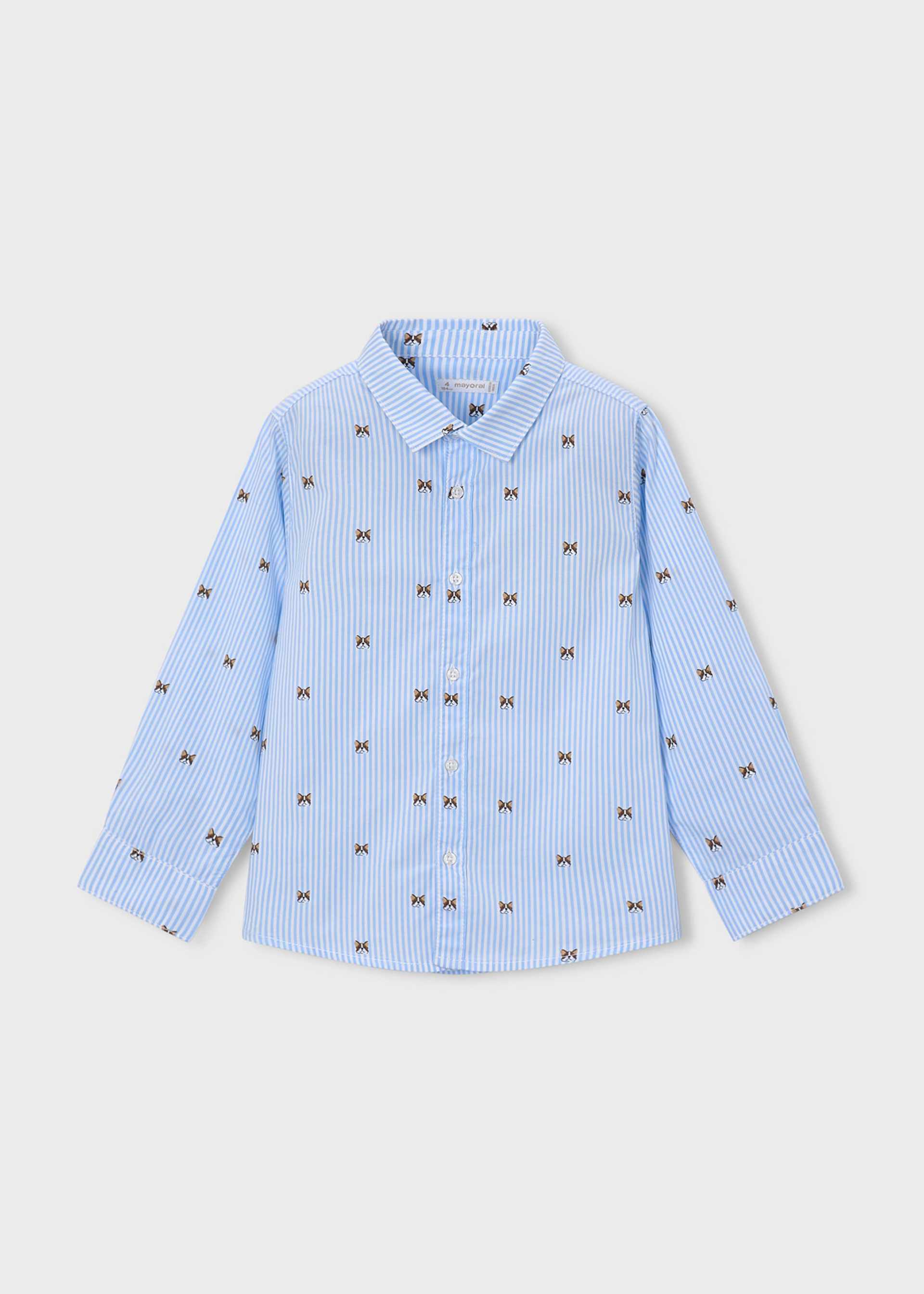 Camisa estampada niño