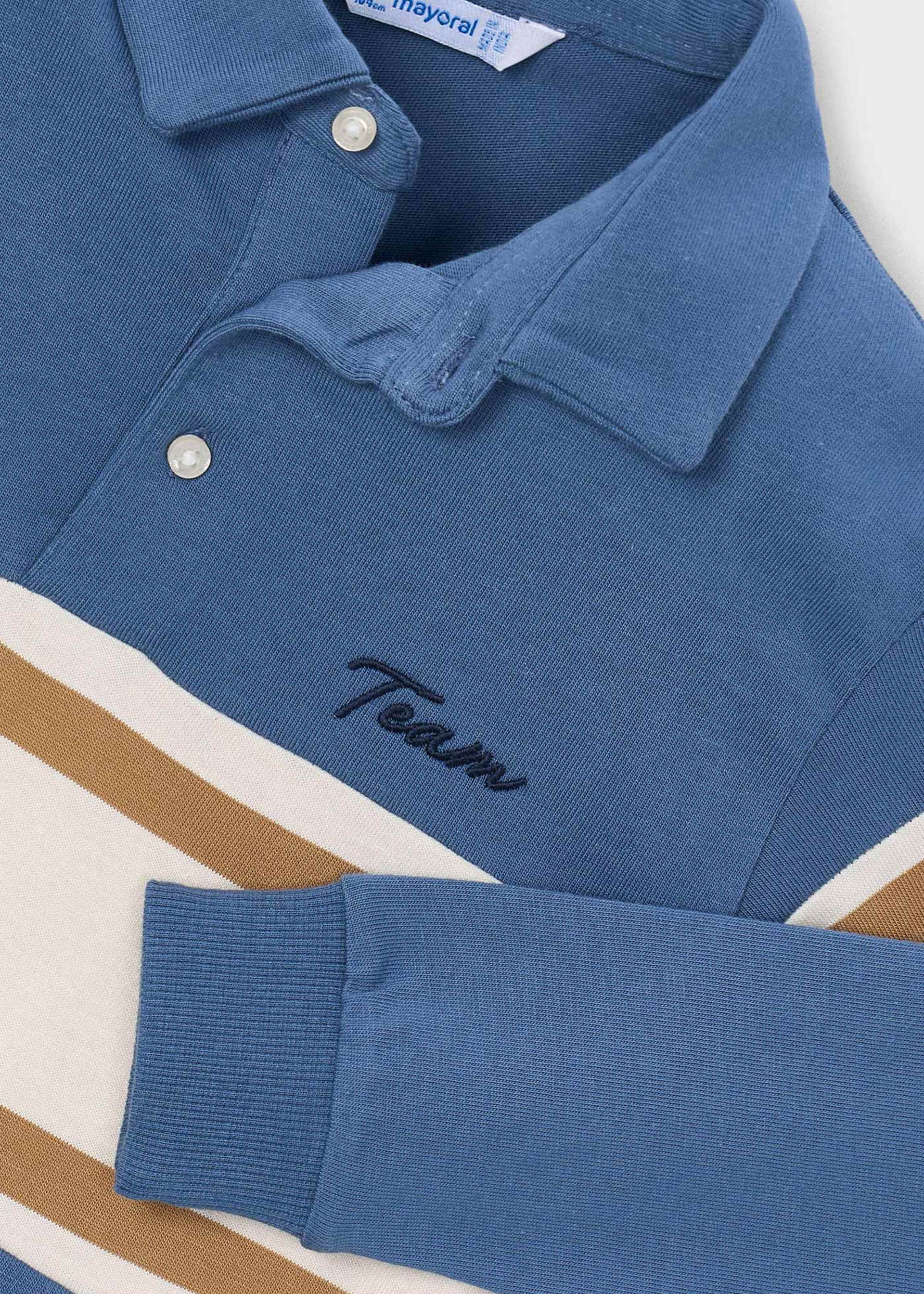 Boys' mixed-colour polo shirt