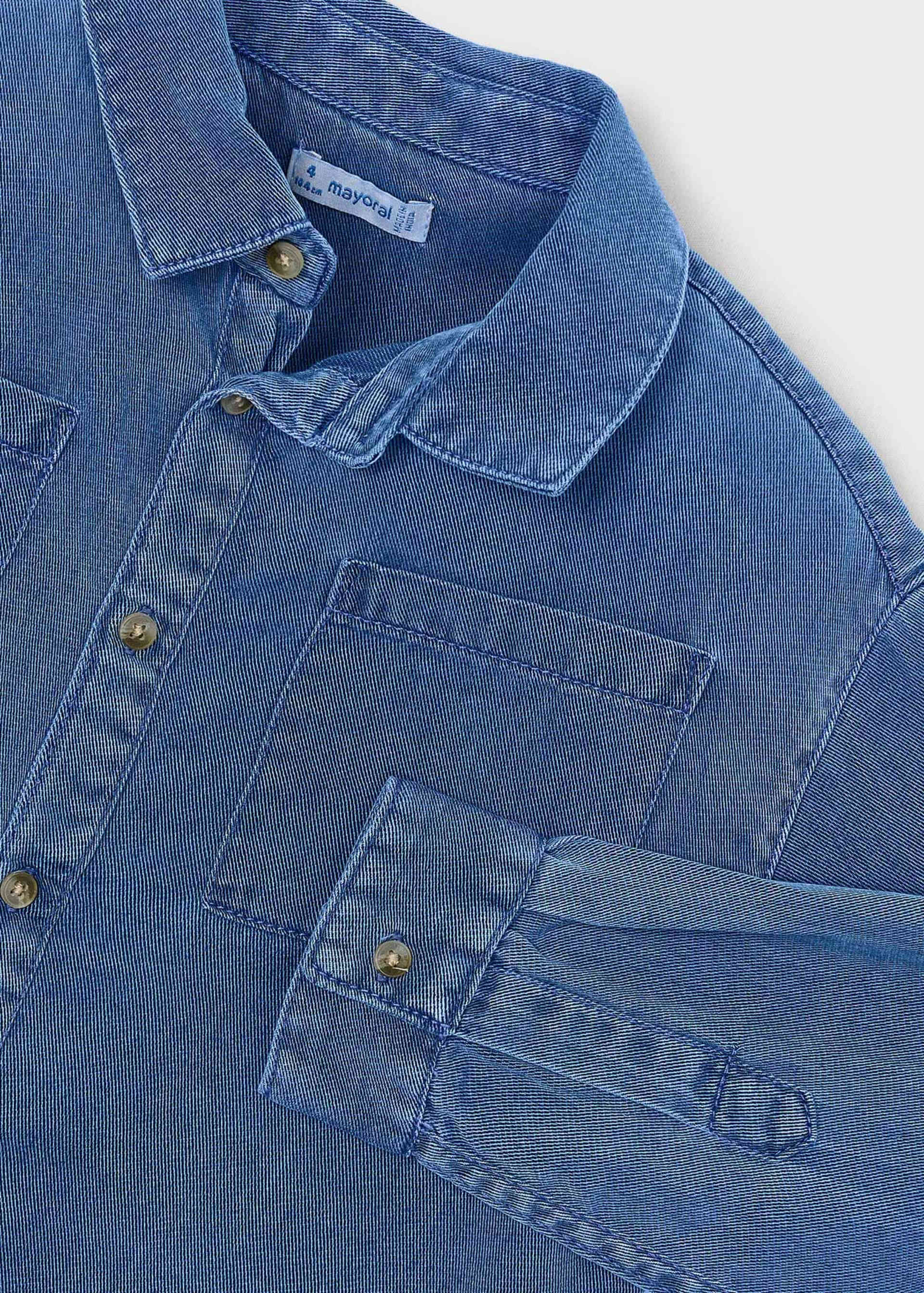 Chemise en denim garçon