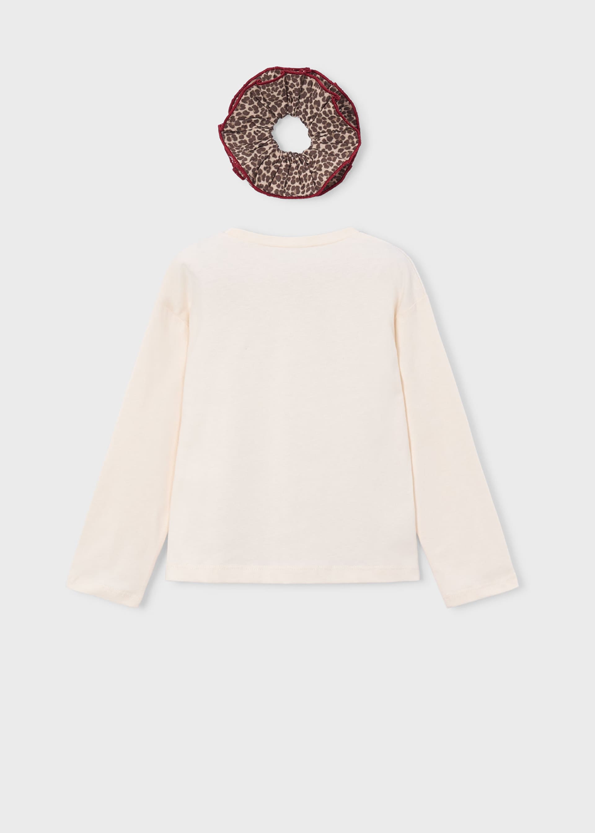 Tricou cu elastic de par fetita