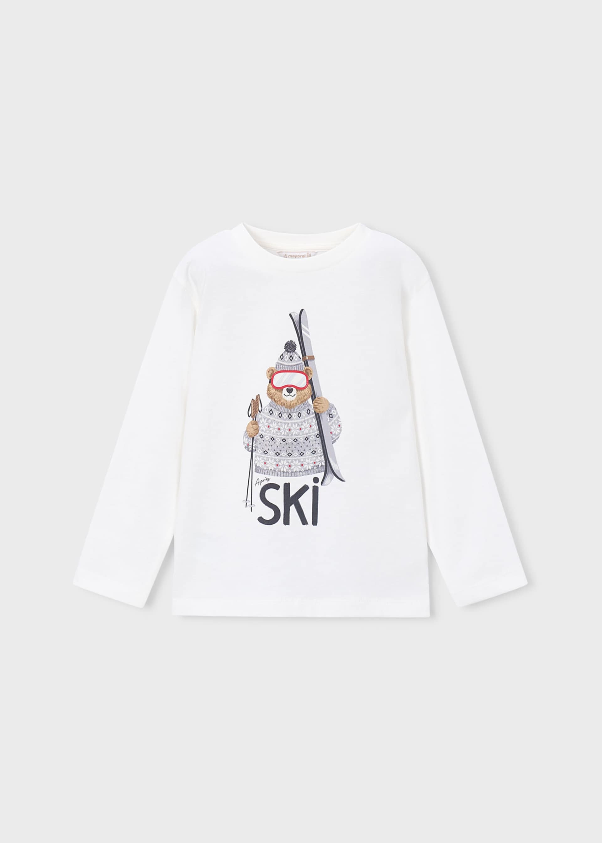 Camisola urso esqui menino