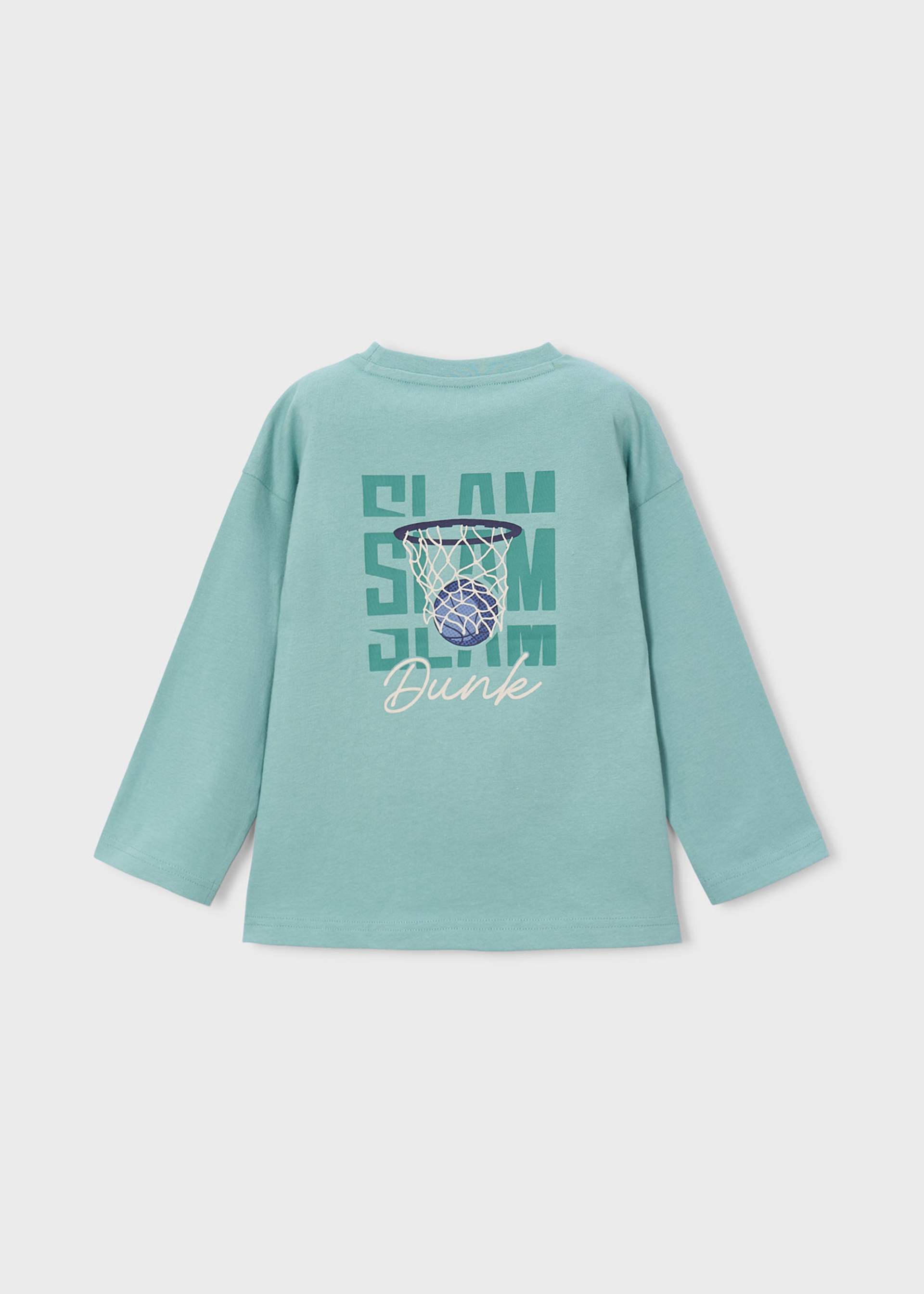 Camisola serigrafia costas menino