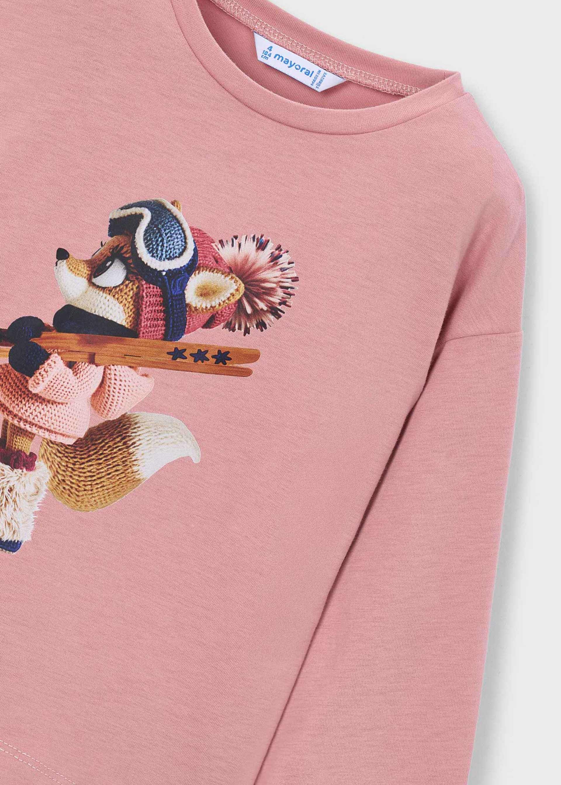 Camiseta manga larga niña