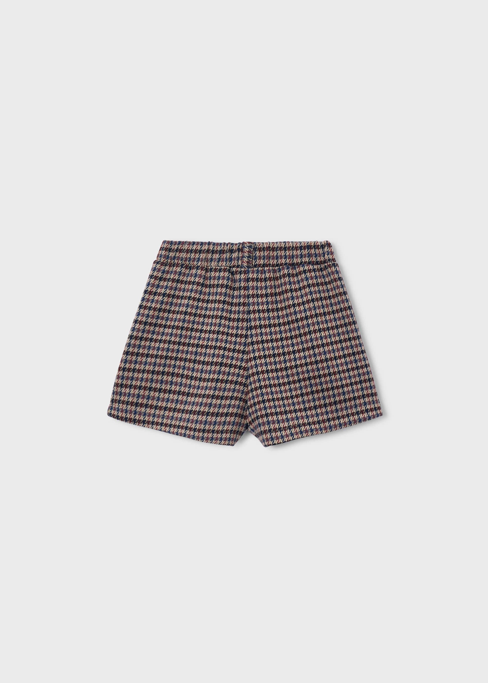 Gonna pantalone quadri bambina