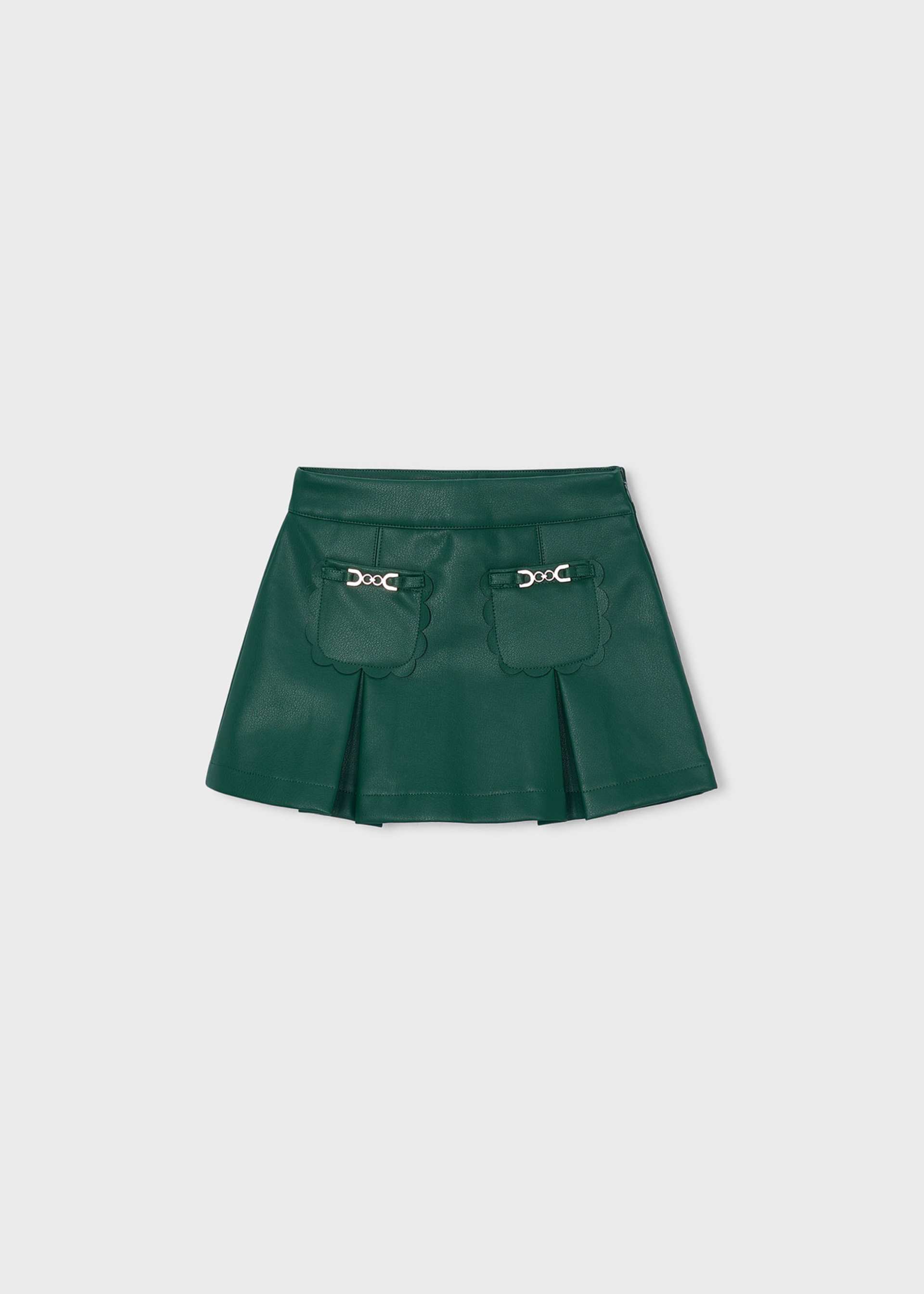 Saia polipele bolsos menina