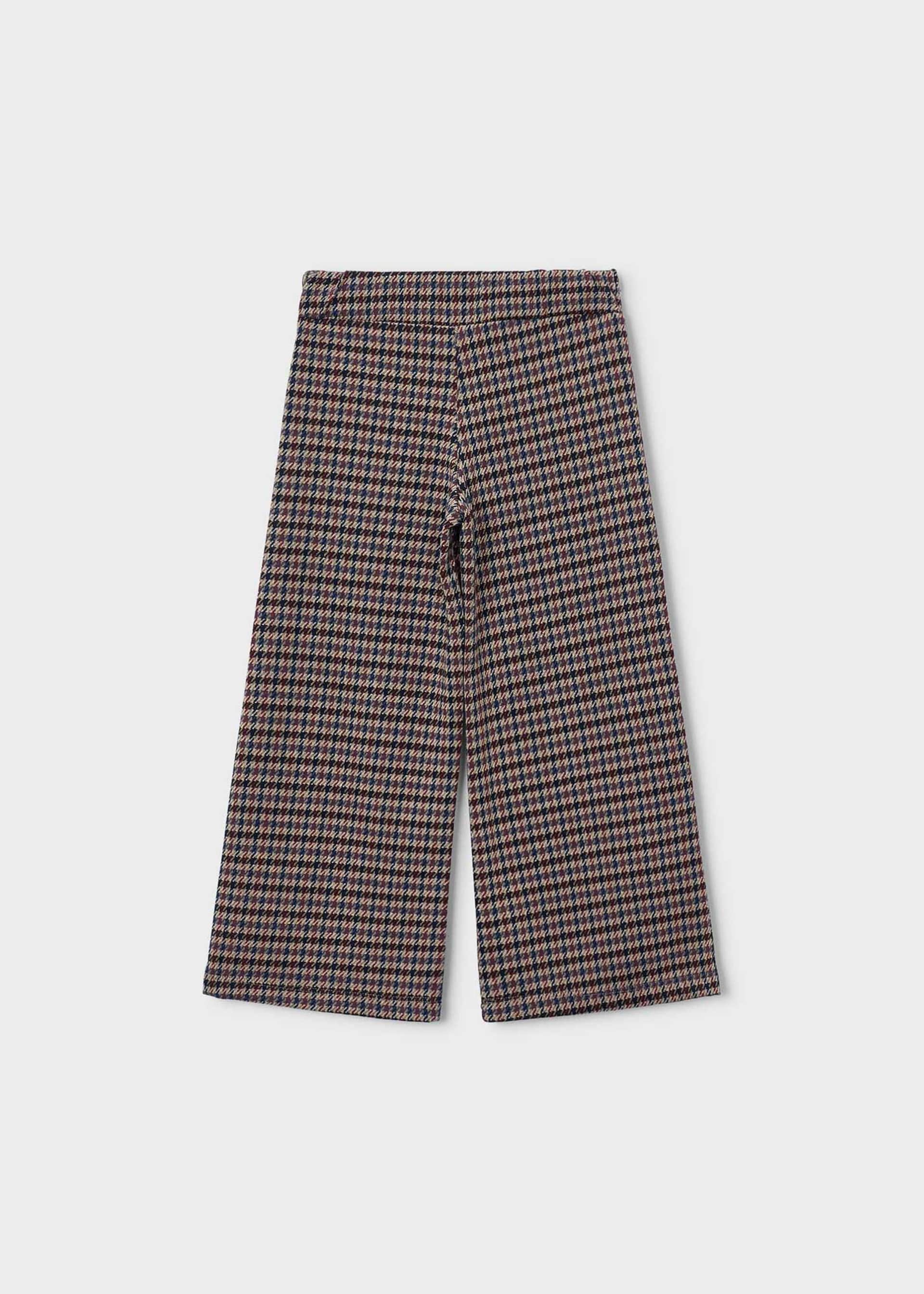Pantalon long en jacquard fille