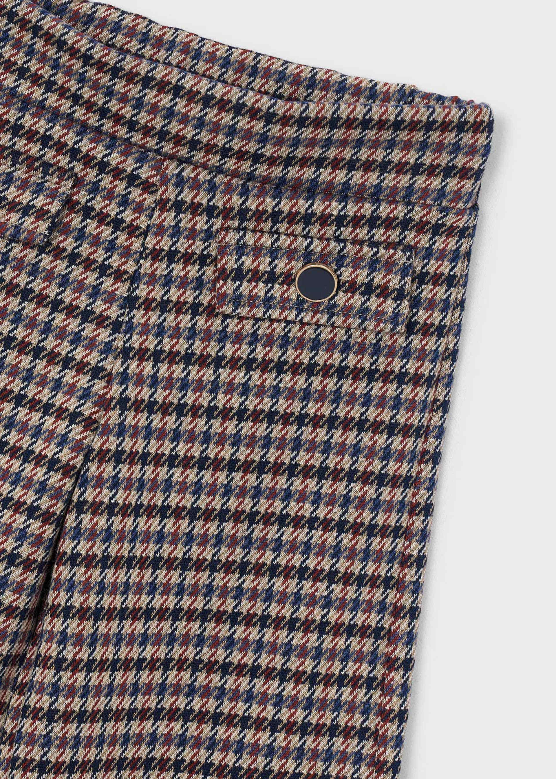Girl jaquard trousers