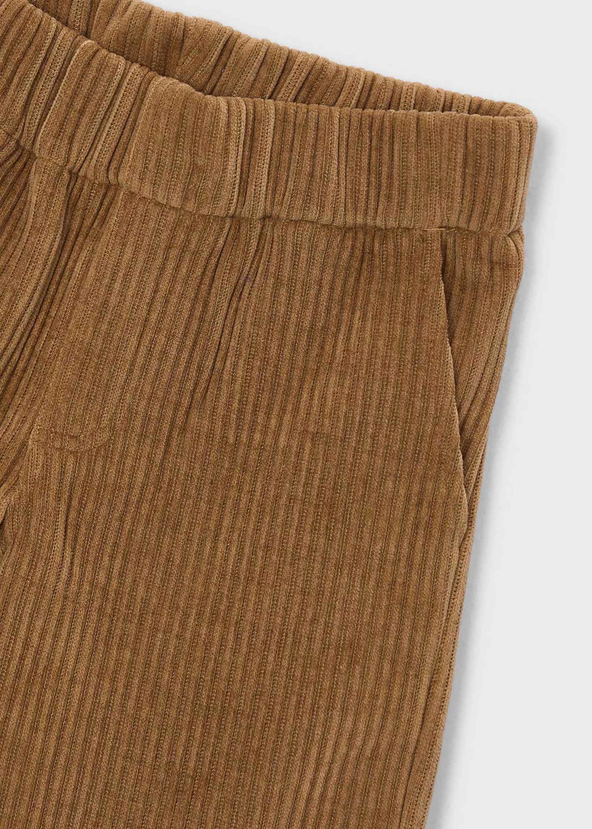 Pantalone jogger velluto a costine bambino