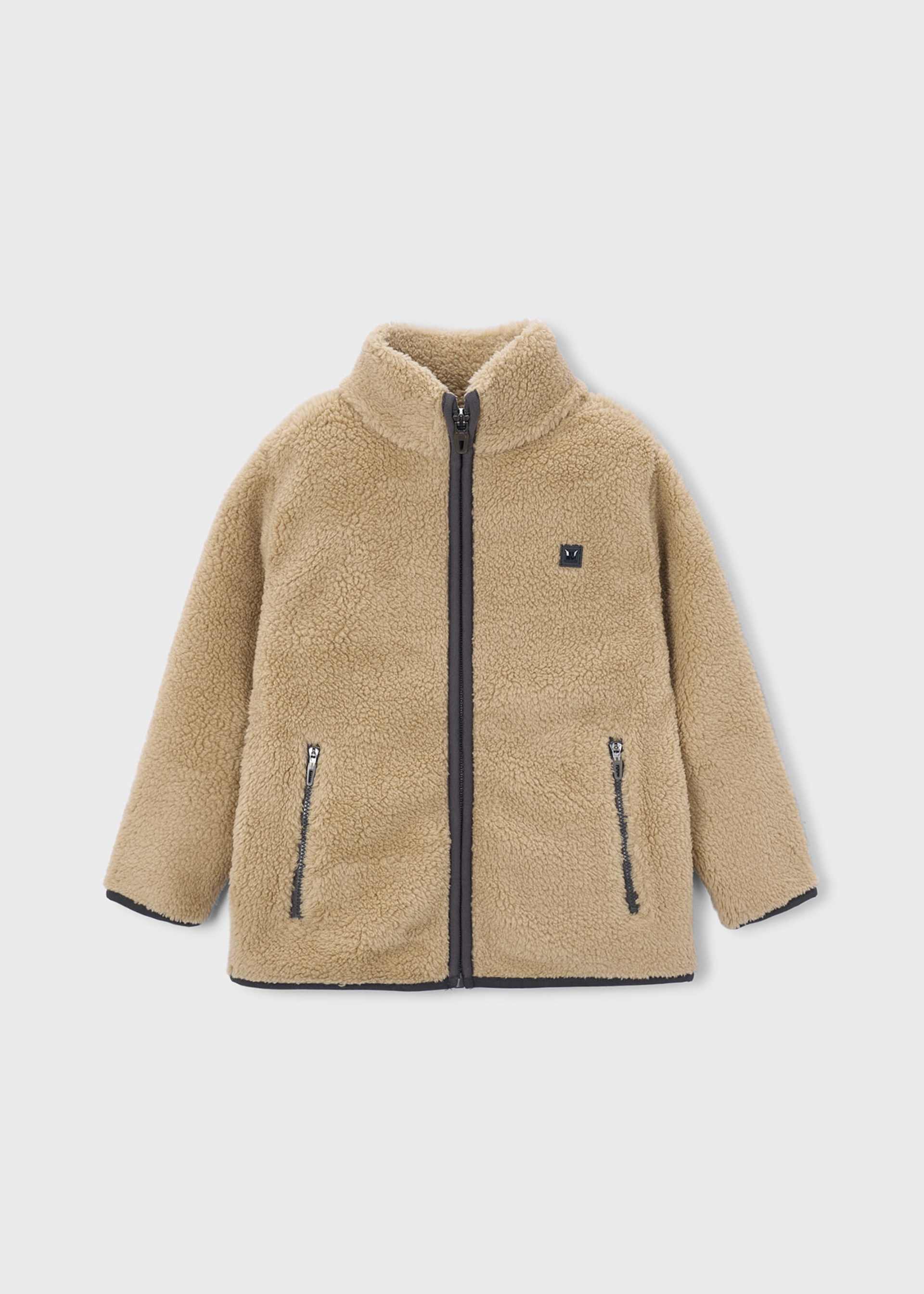 Jacke Lammfellimitat Jungen
