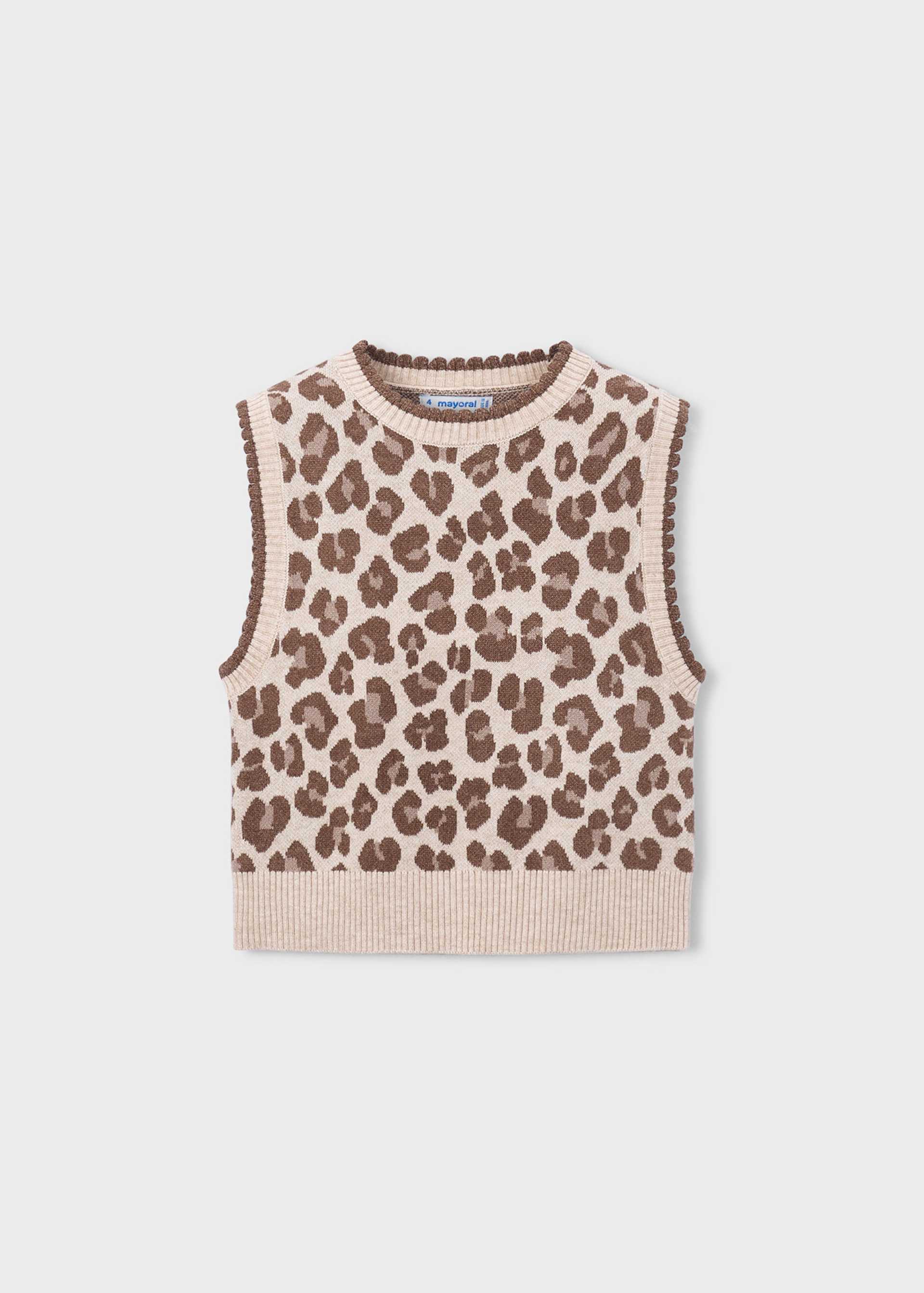 Vesta din tricot fetita