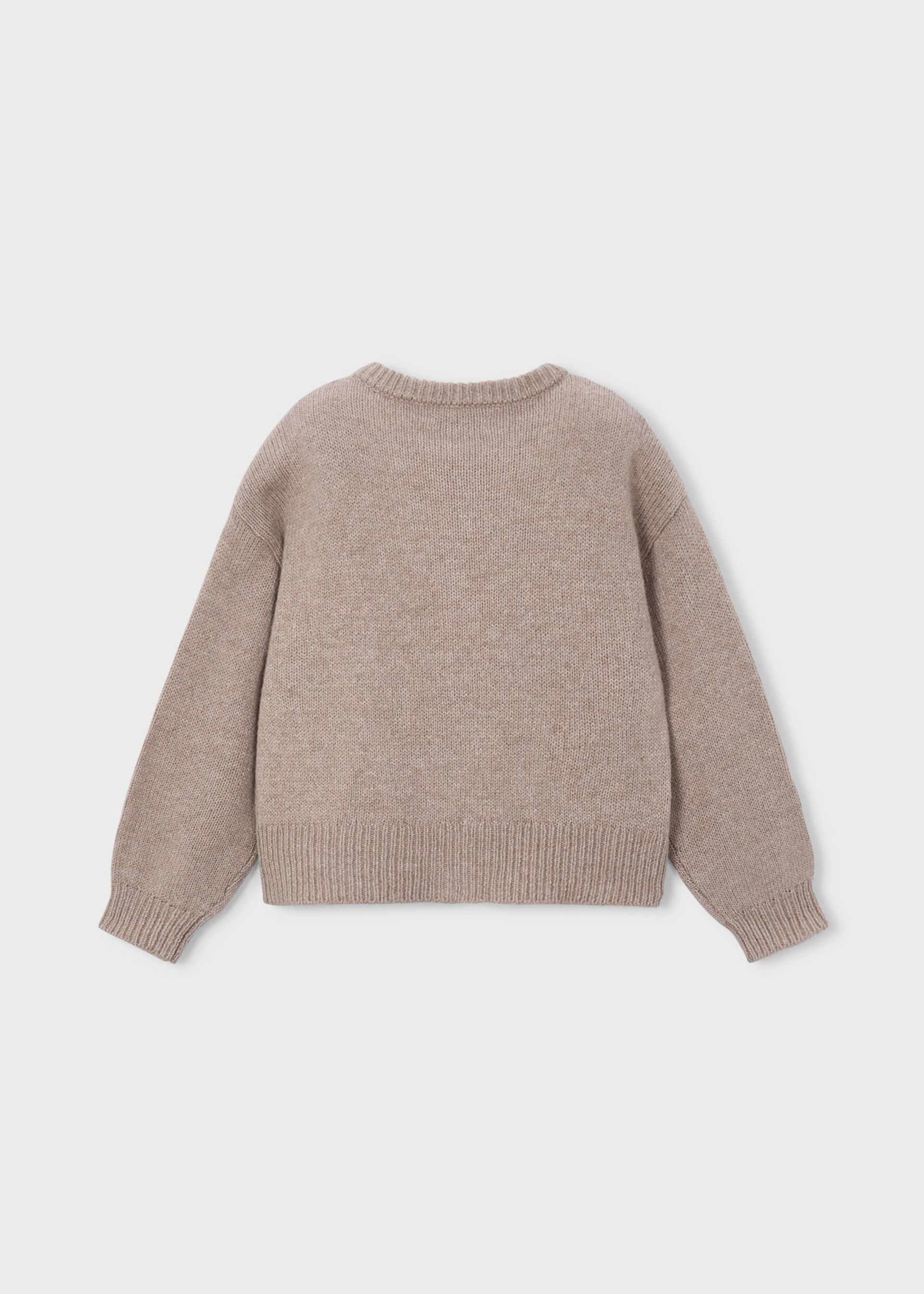 Strickjacke Blumen Mädchen