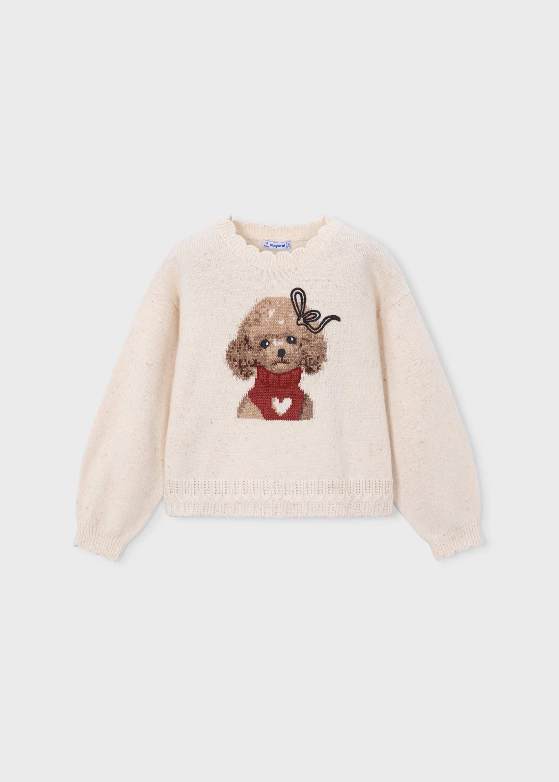 Pulover intarsia fetita