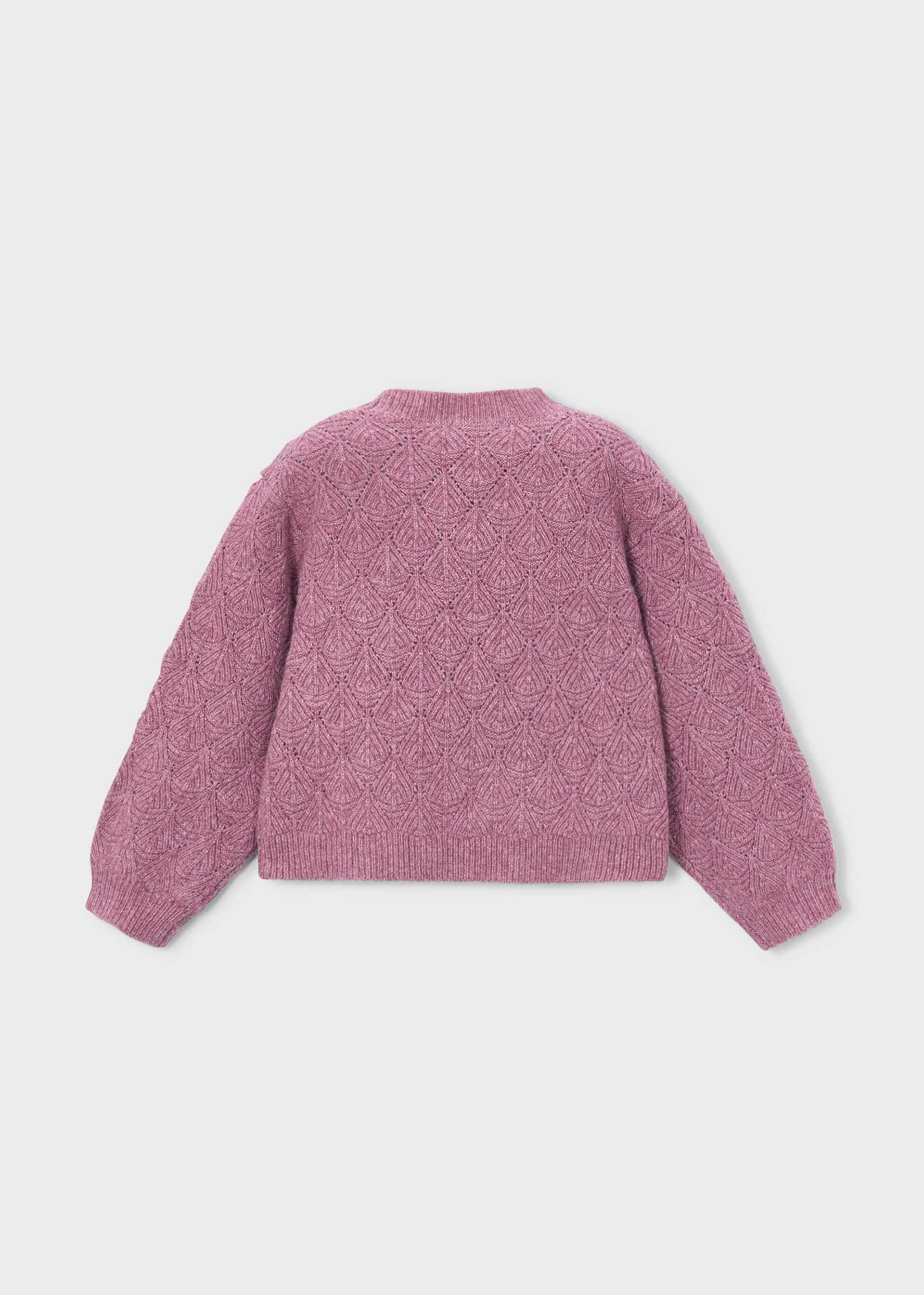 Pull asymétrique fille