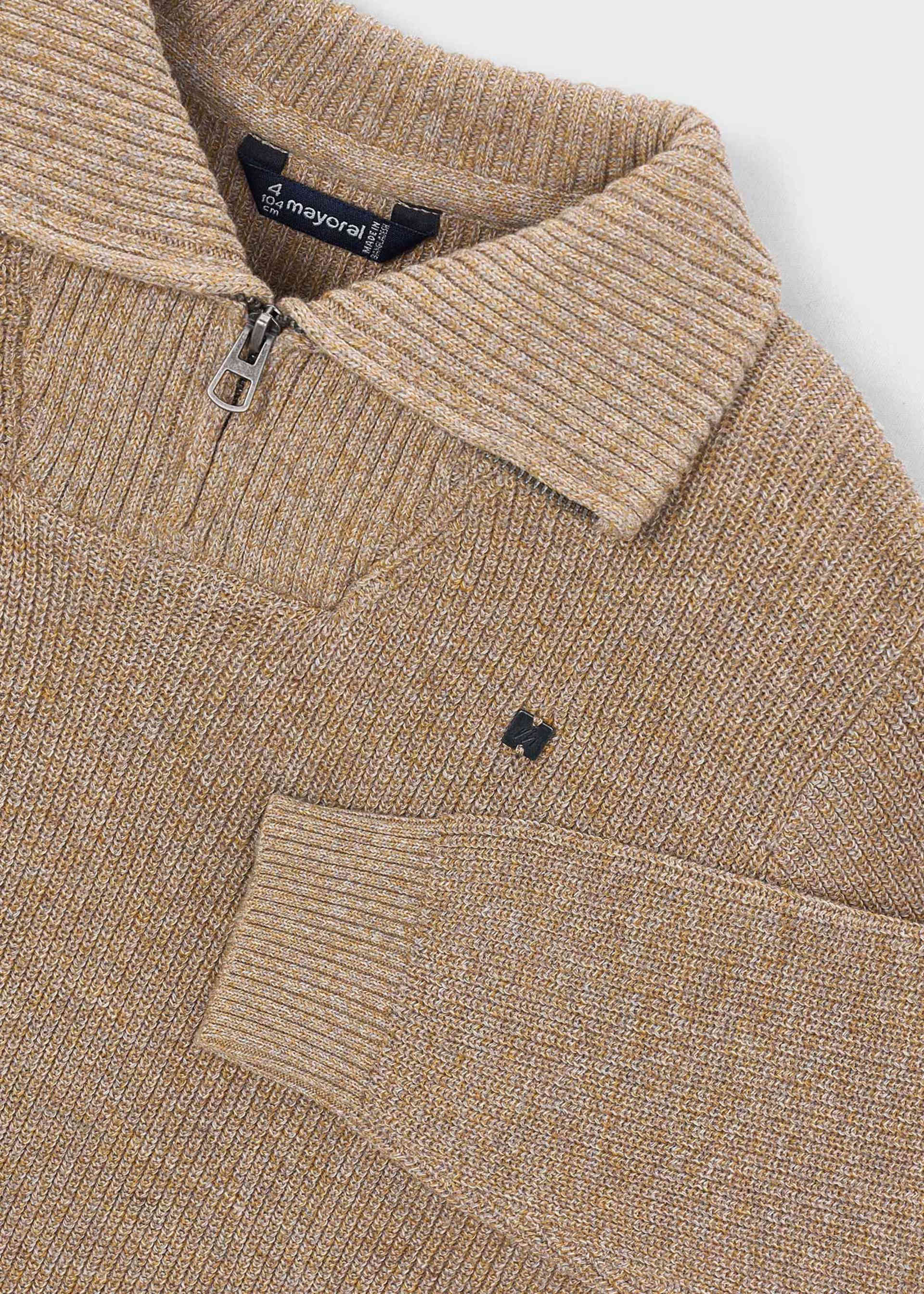 Pullover Reißverschlusskragen Jungen