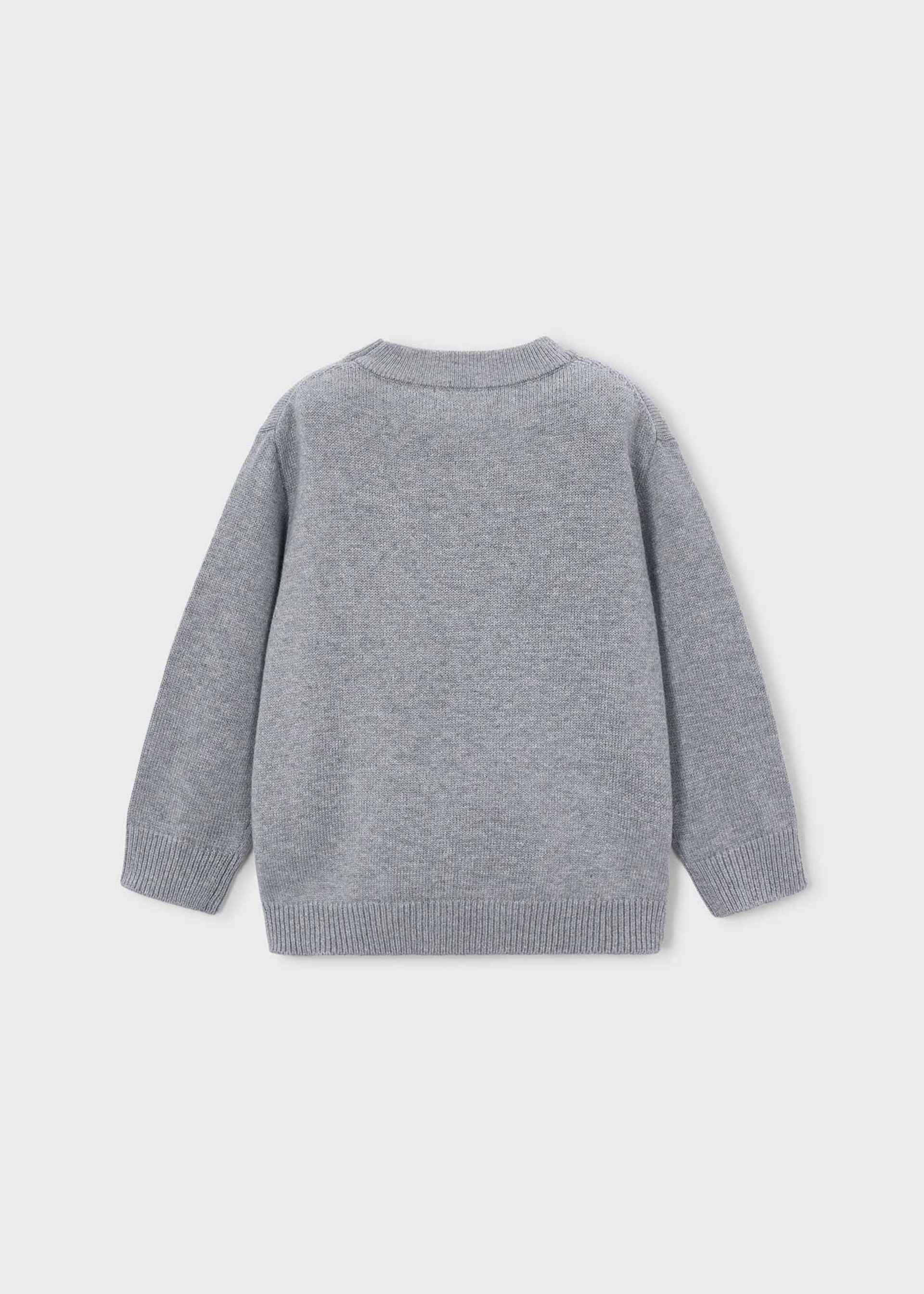 Pull intarsia garçon