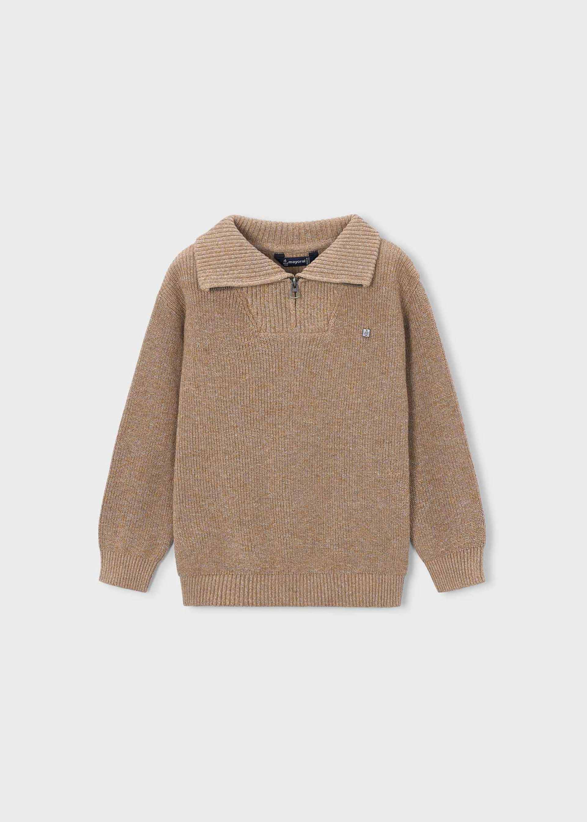 Boy Quarter-Zip Sweater