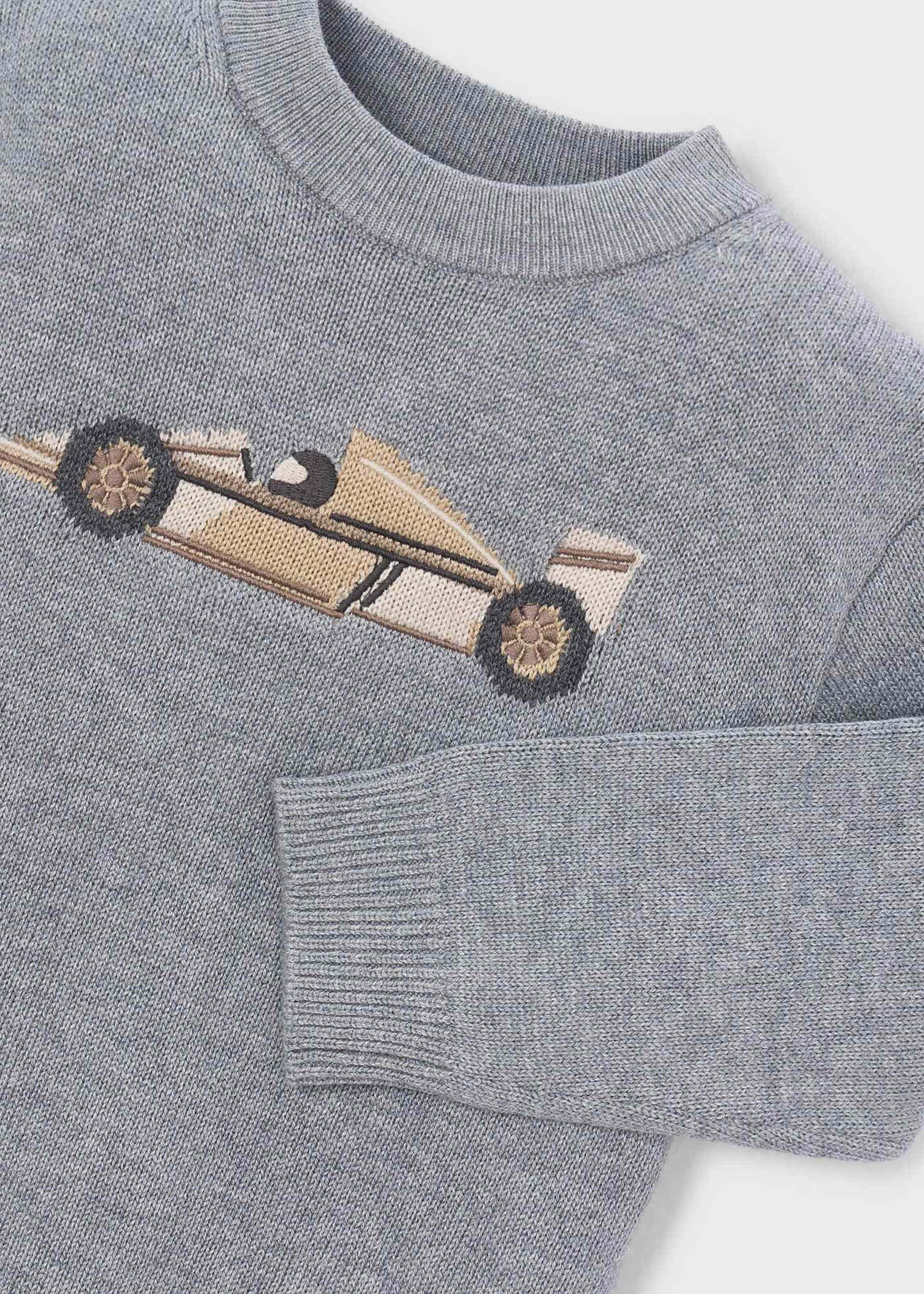 Jersey intarsia niño