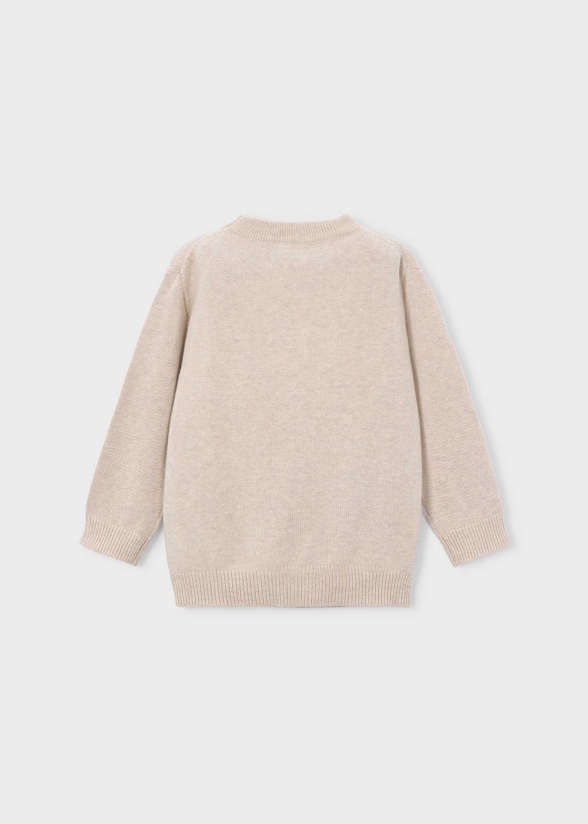 Boys' intarsia jumper