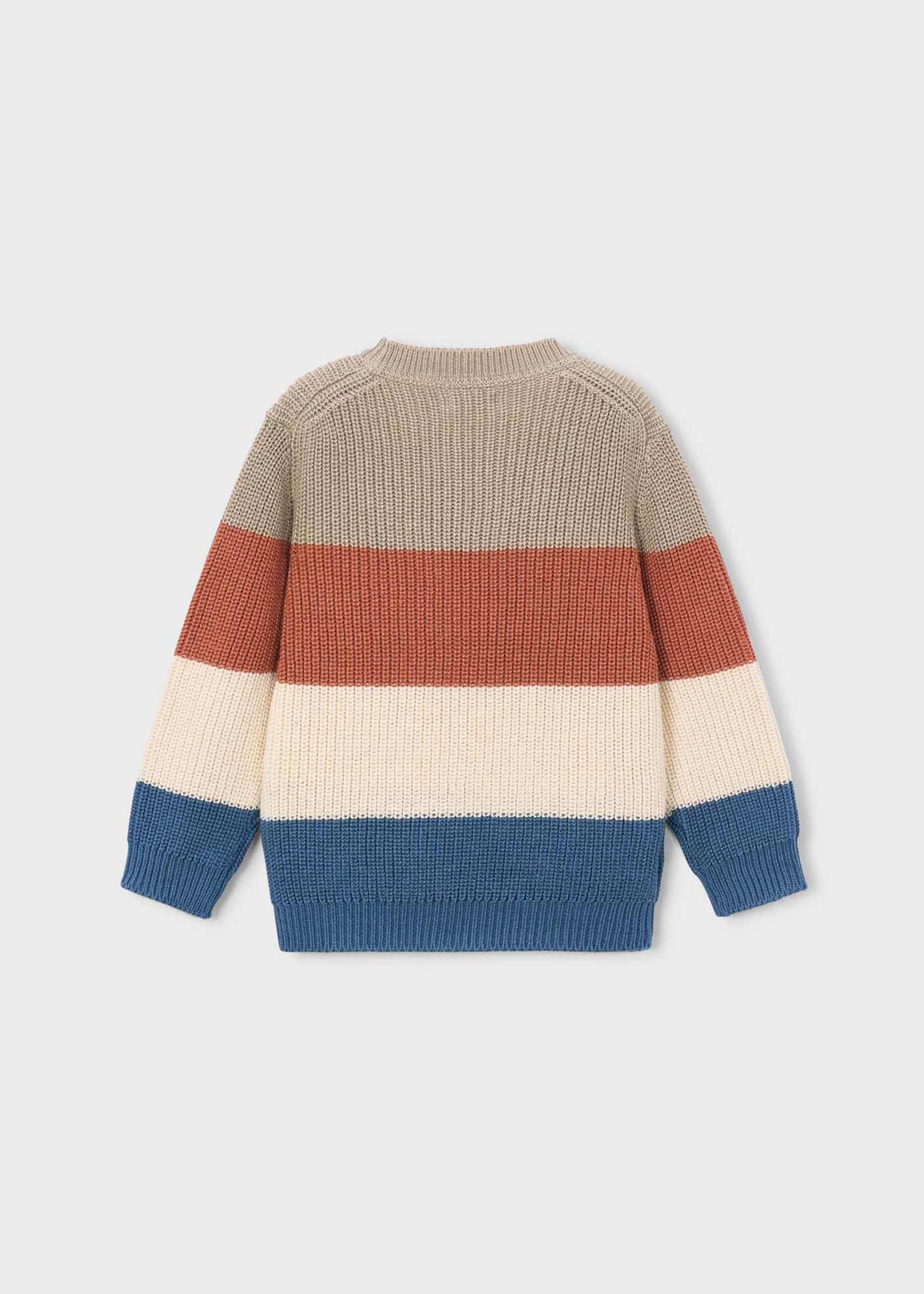 Sweter w pasy dla chłopca