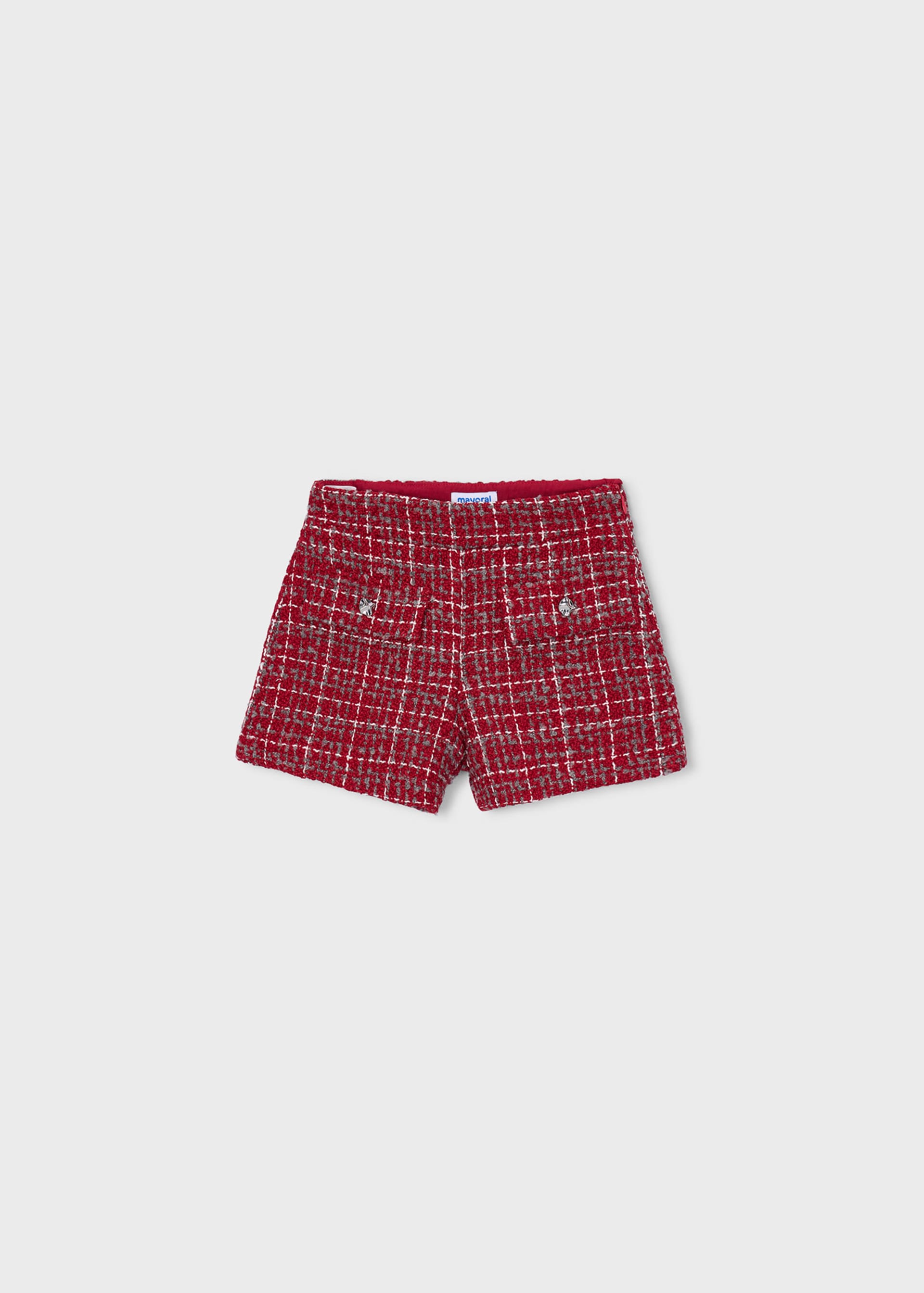 Tweed-Bermudas Mädchen