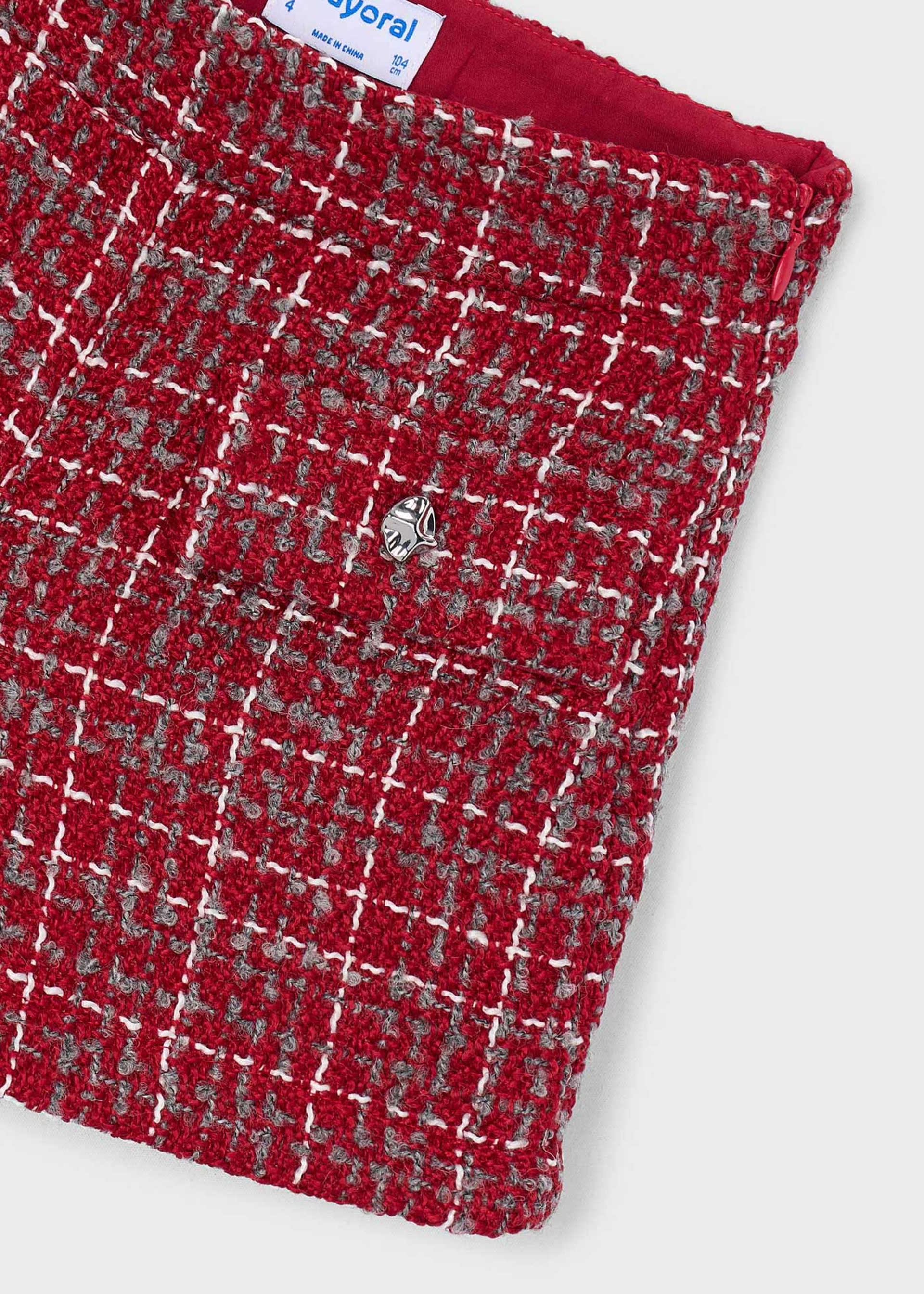Bermuda tweed fille