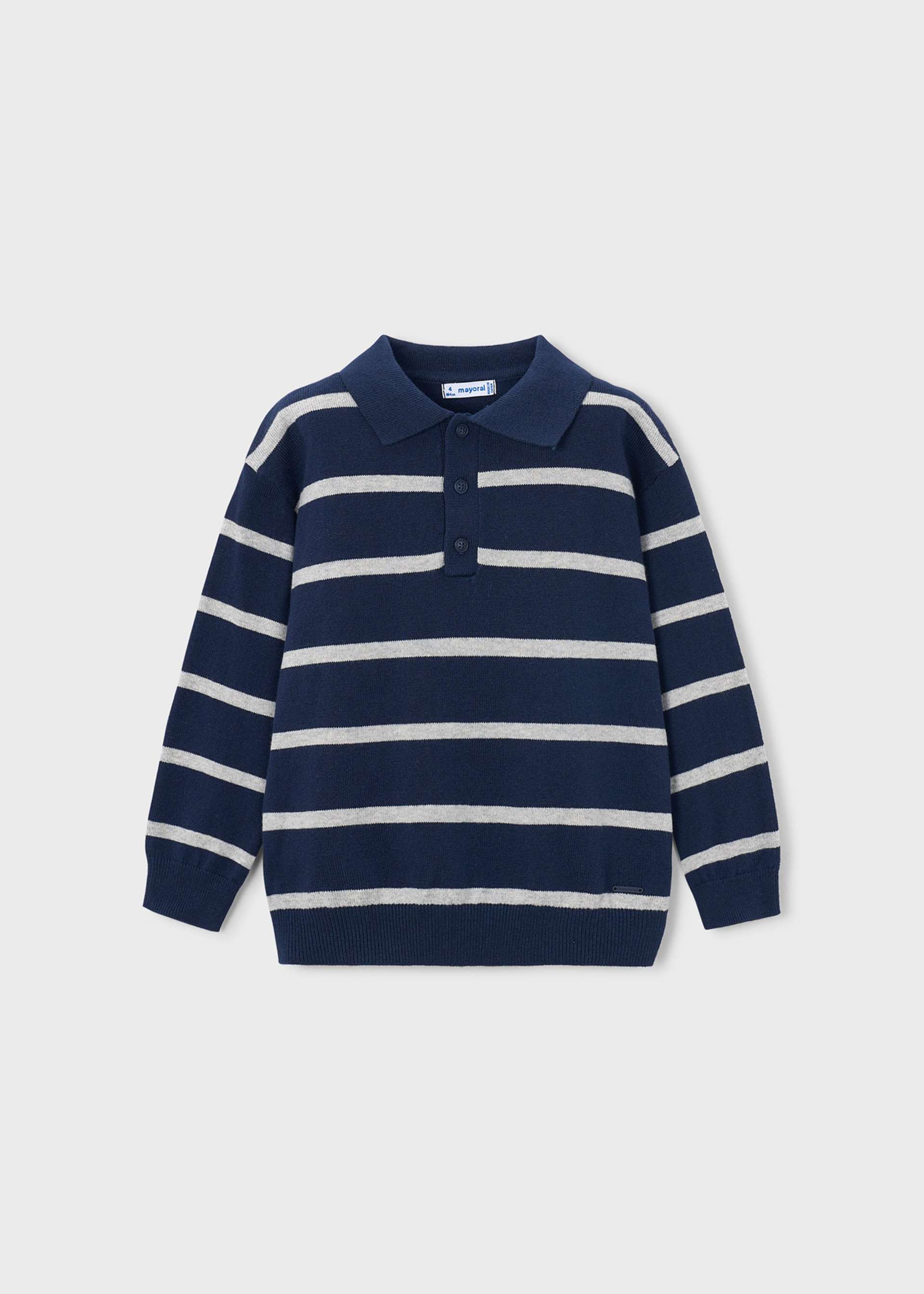 Stick-Pullover Jungen