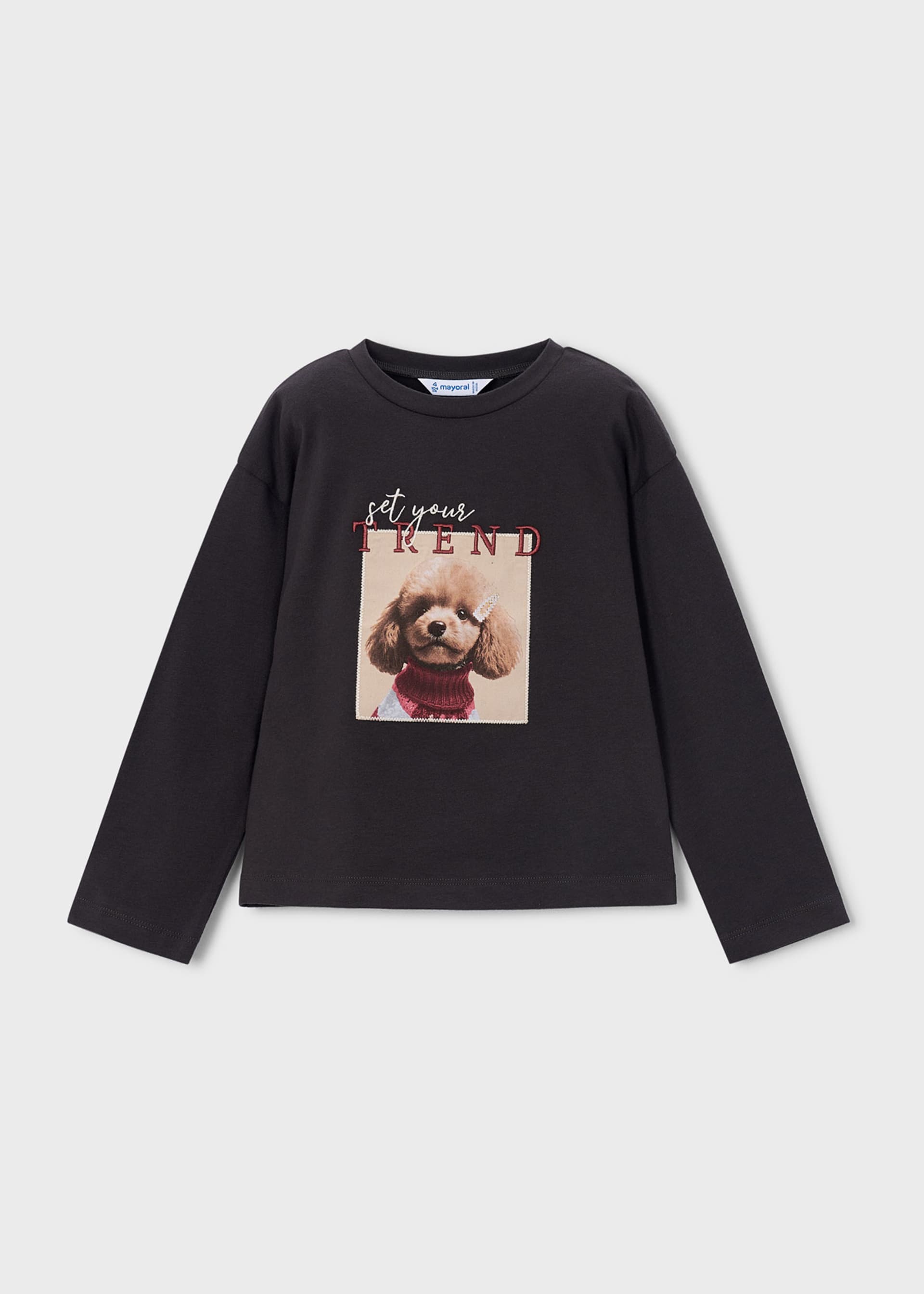 Camisola bordado menina