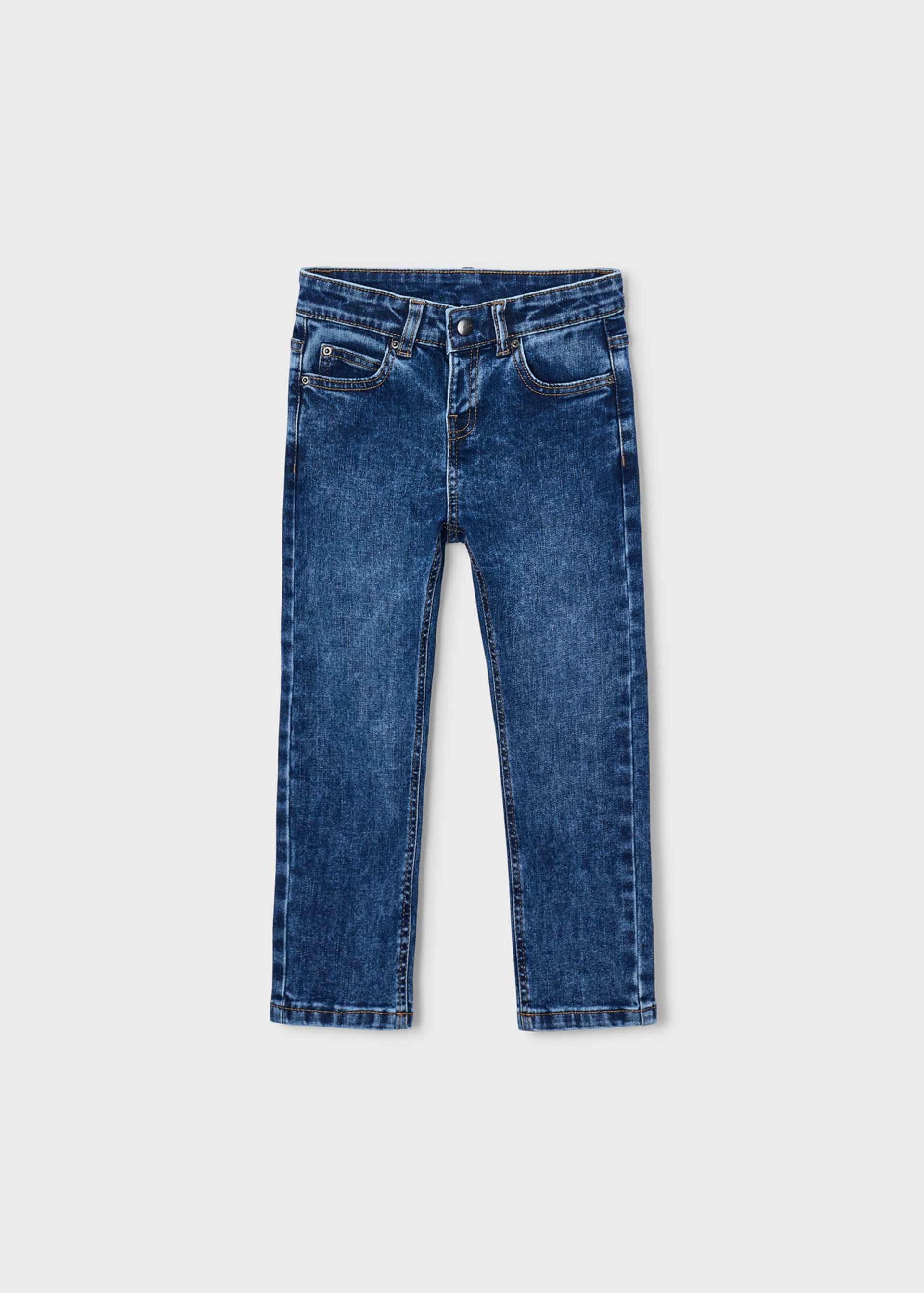 Spodnie jeansowe basic regular fit dla chłopca