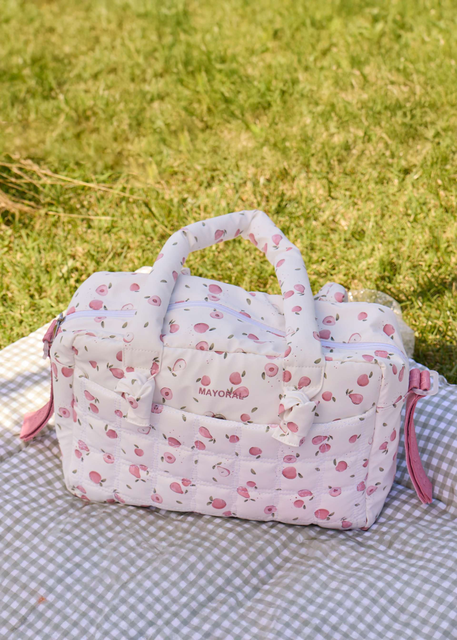 Waterproof printed baby maternity bag
