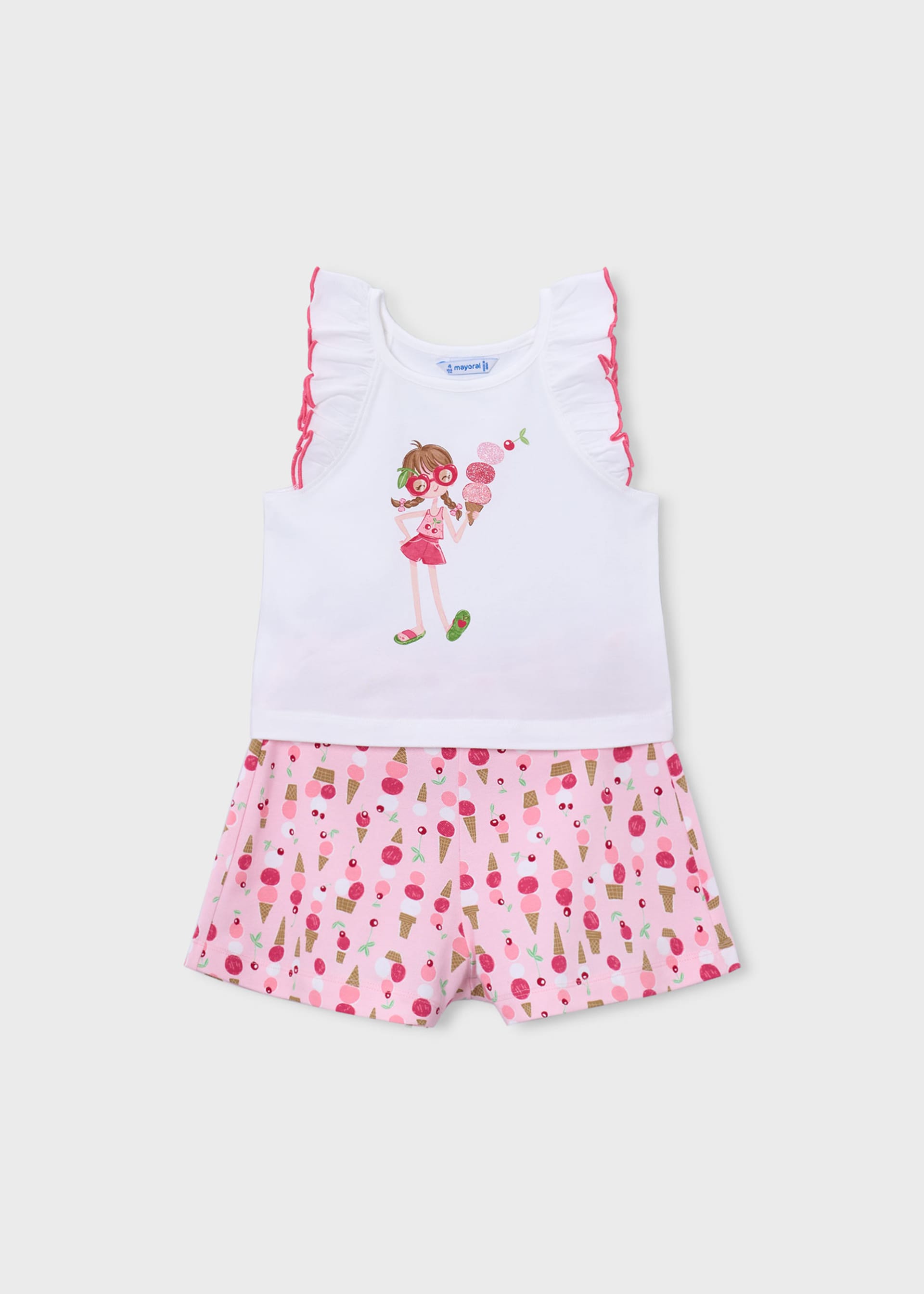 Set pantaloni scurti fetita