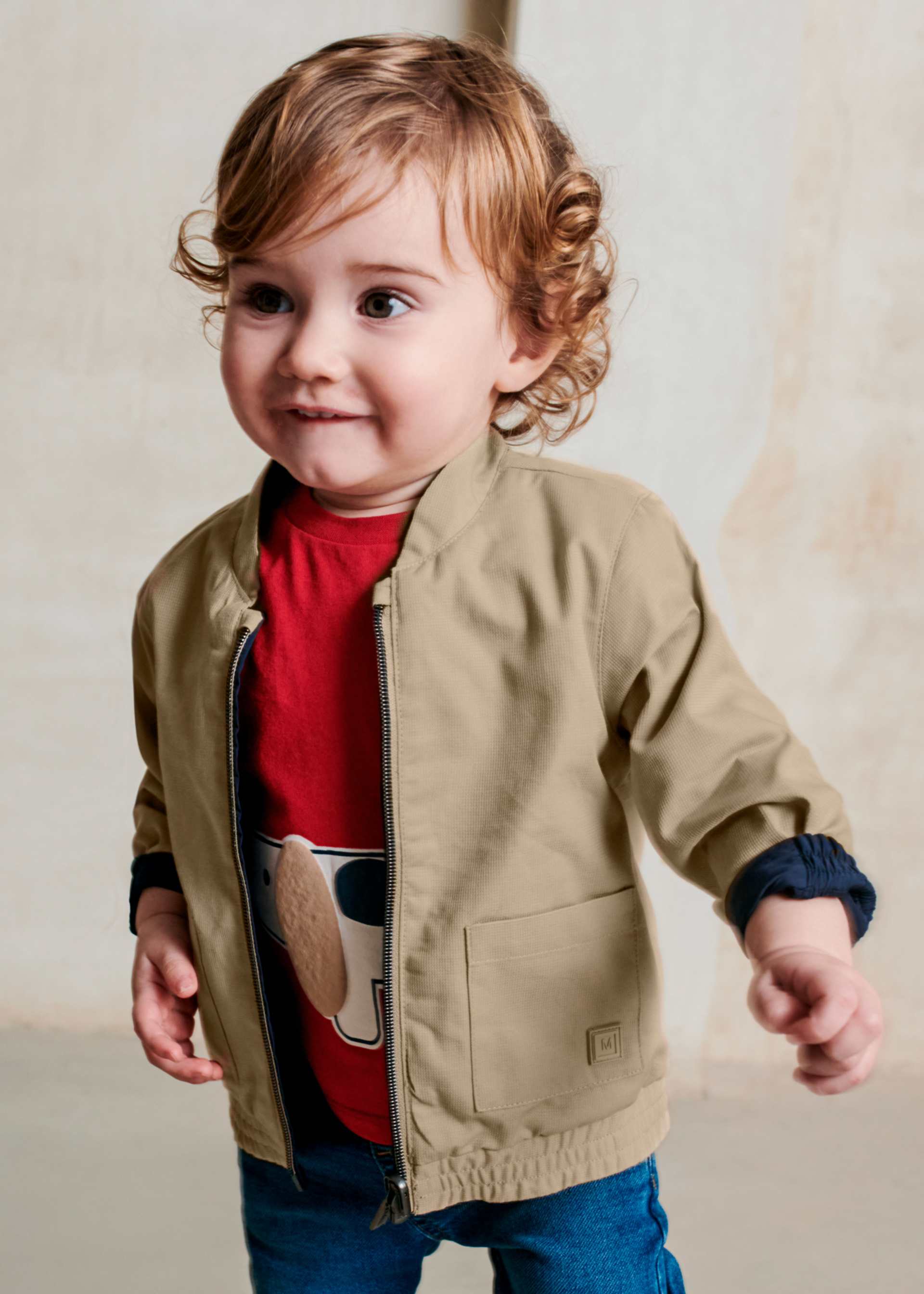 Cazadora reversible bebé