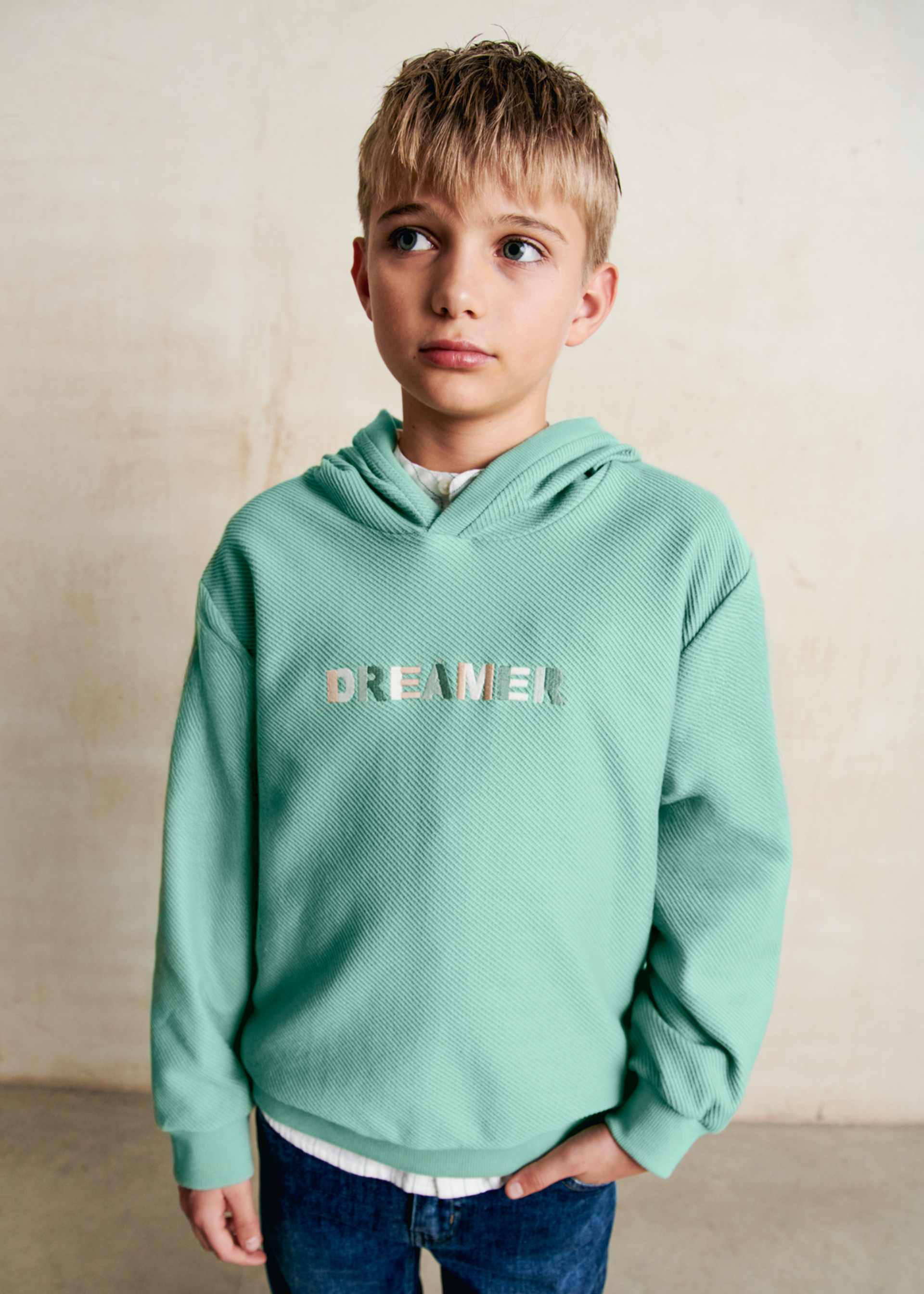 Sweat brodé garçon