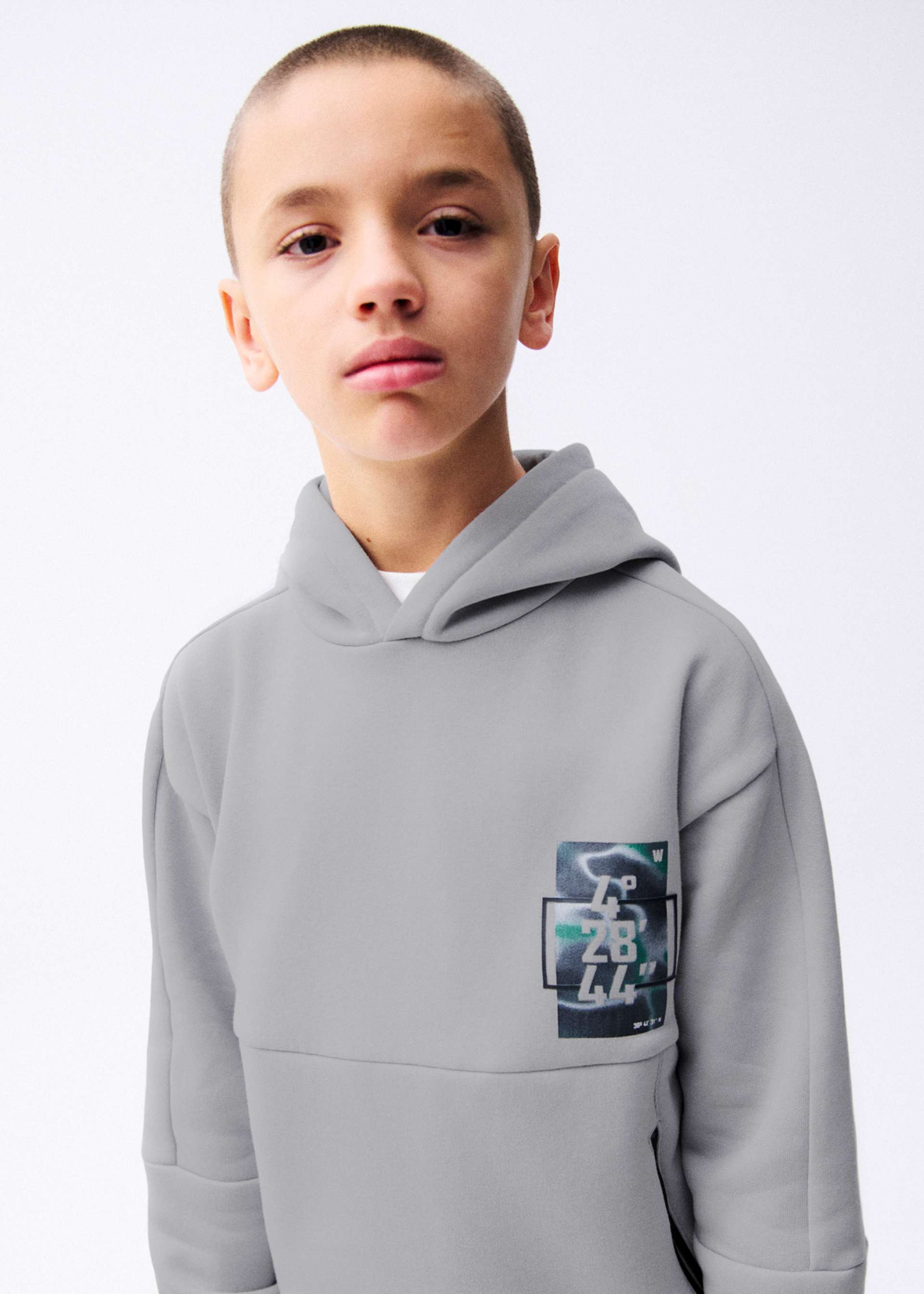 Kapuzen-Sweatshirt Reißverschlüsse Teenager Jungen