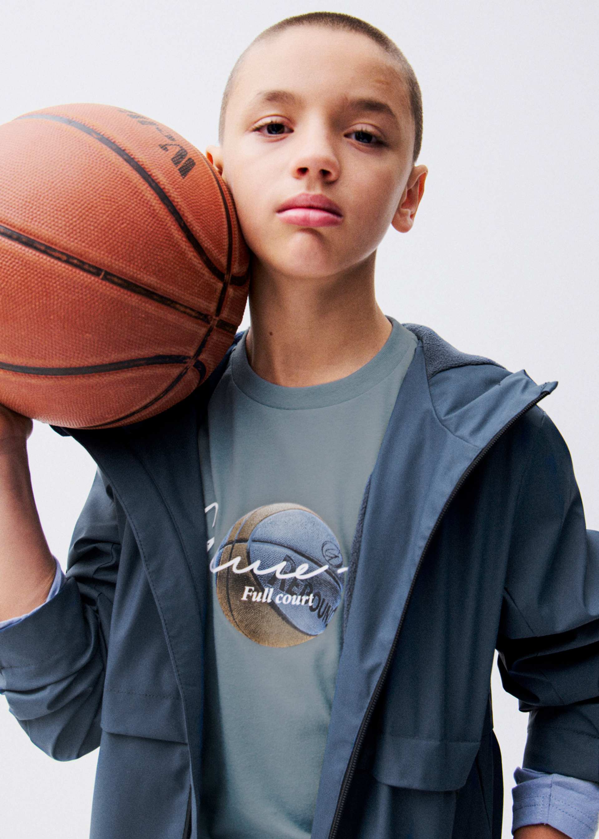Boys' letter T-shirt