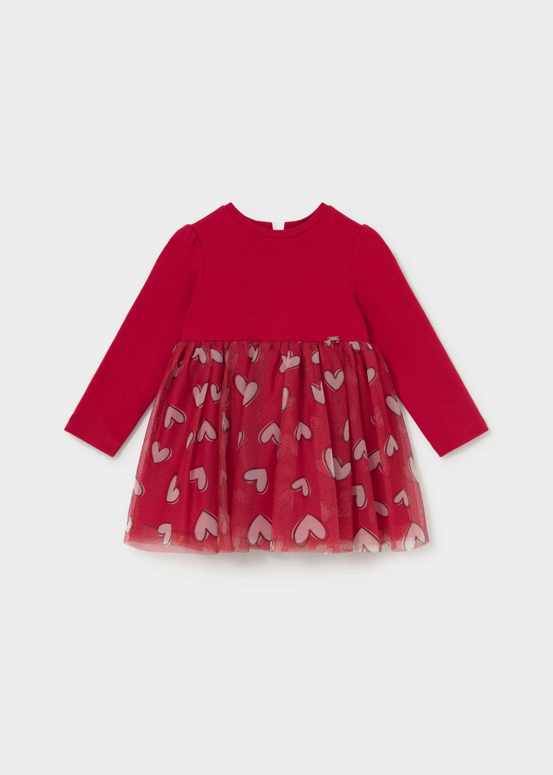 Vestito combinato tulle bimba