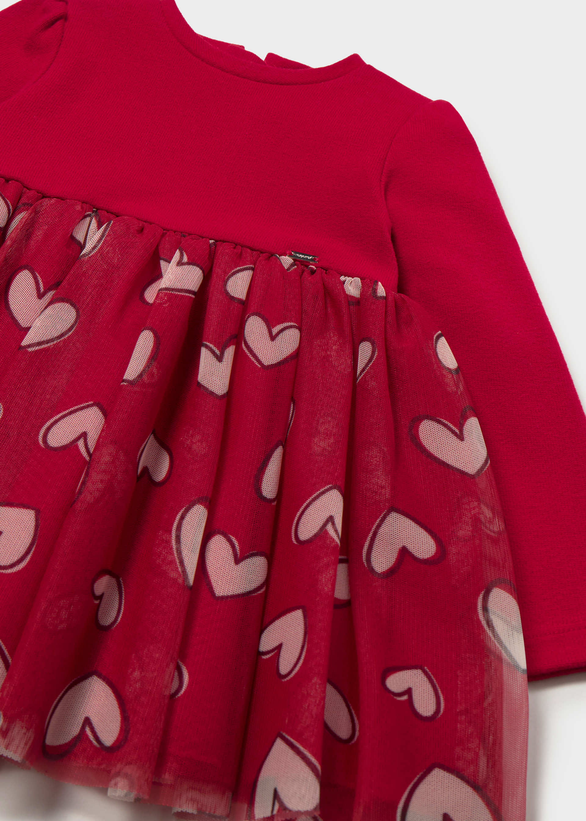 Vestito combinato tulle bimba