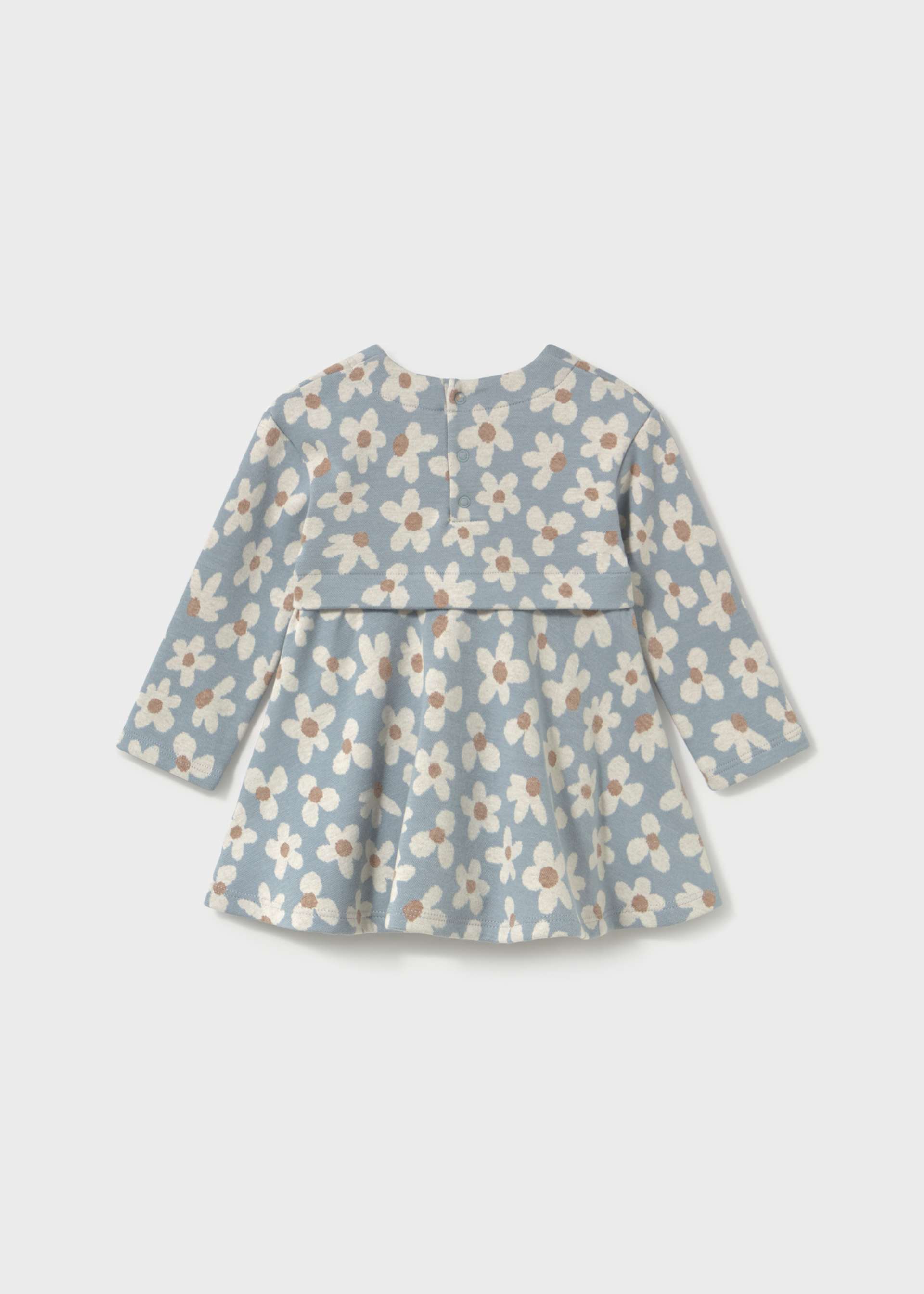 Robe imprimée jacquard bébé