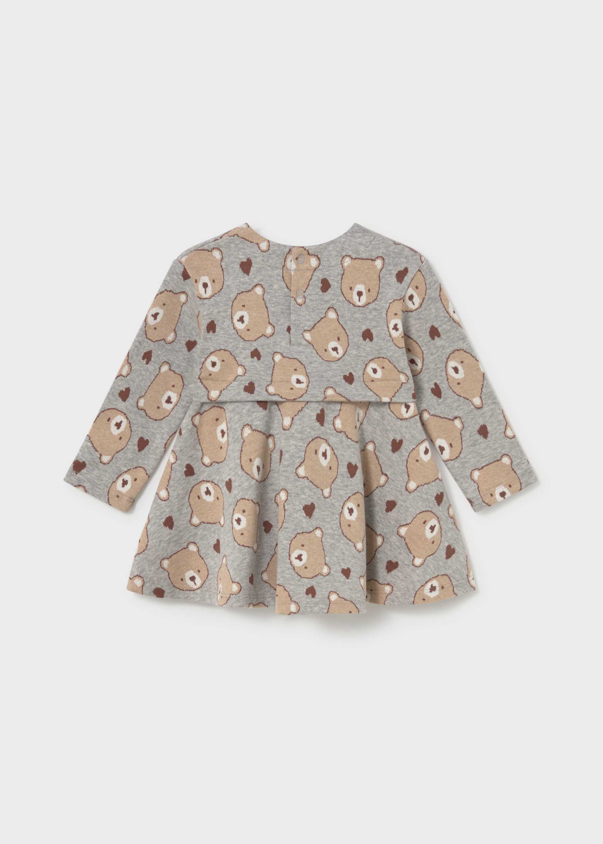 Rochie cu imprimeu jacquard bebe