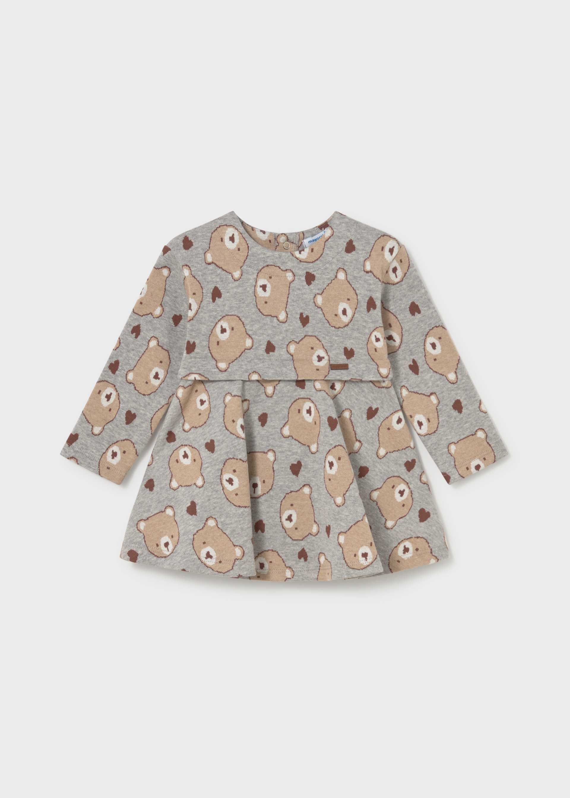 Rochie cu imprimeu jacquard bebe