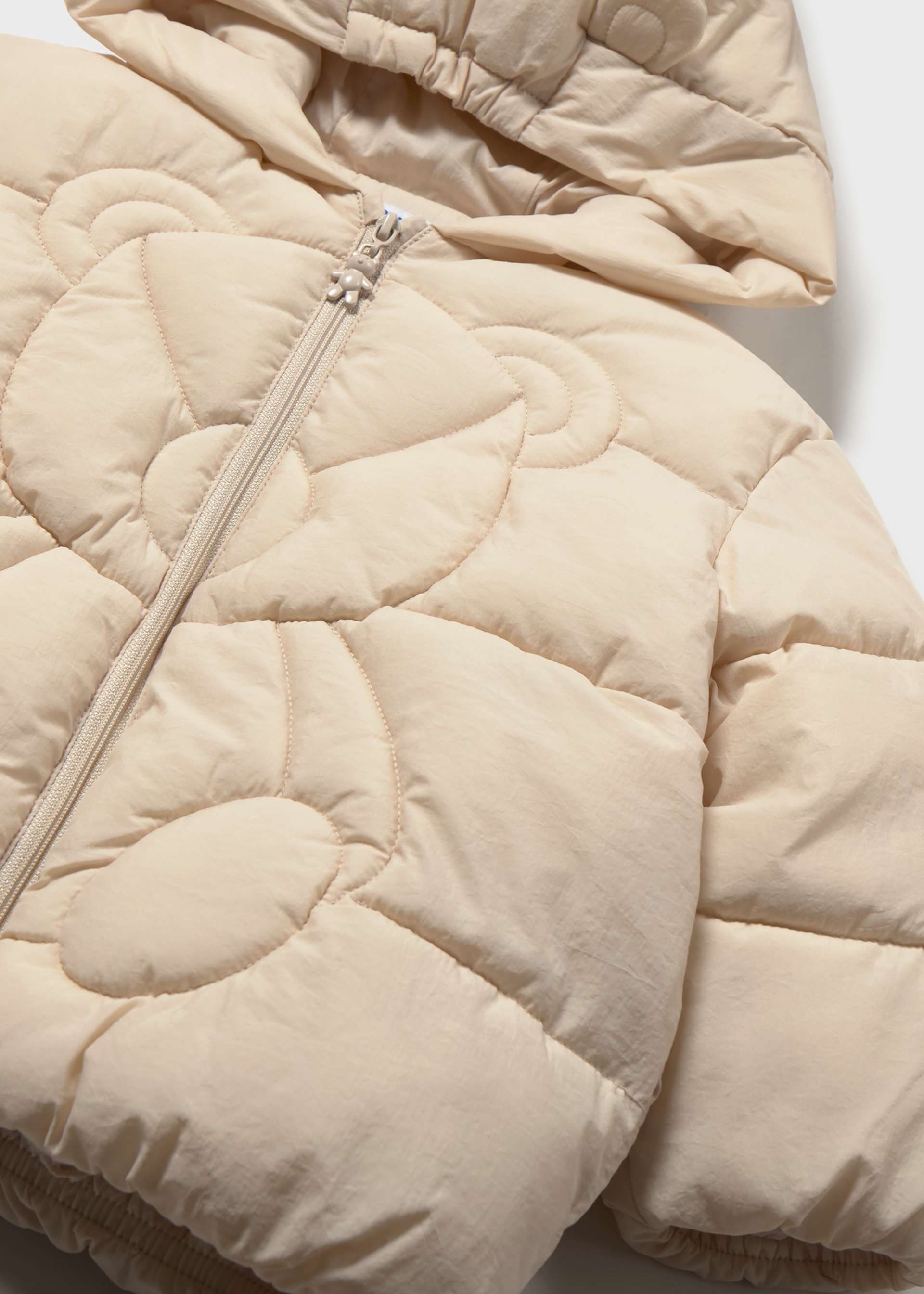 Giaccone imbottito orsetto neonata