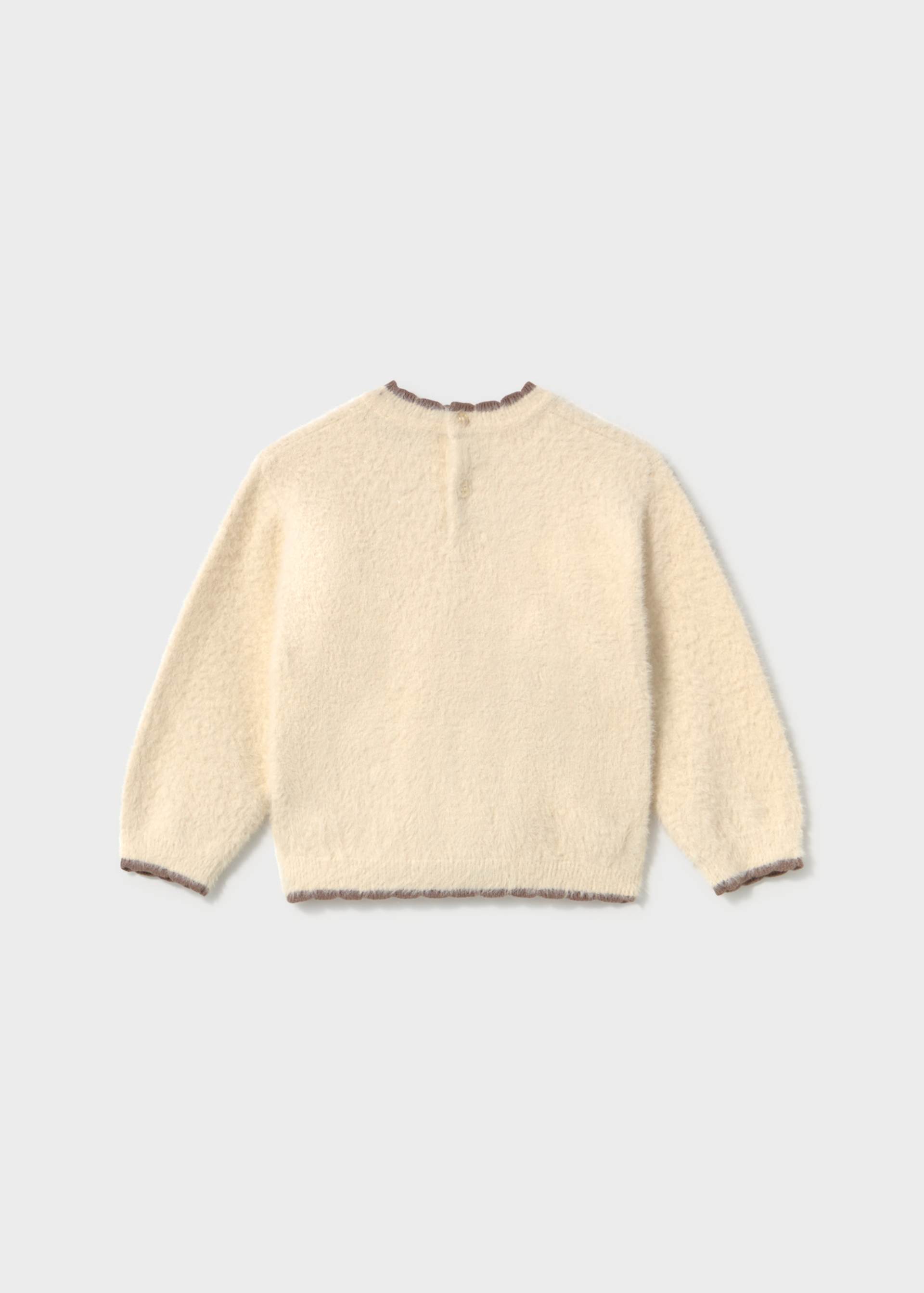 Sweter z futerkiem dla niemowlęcia
