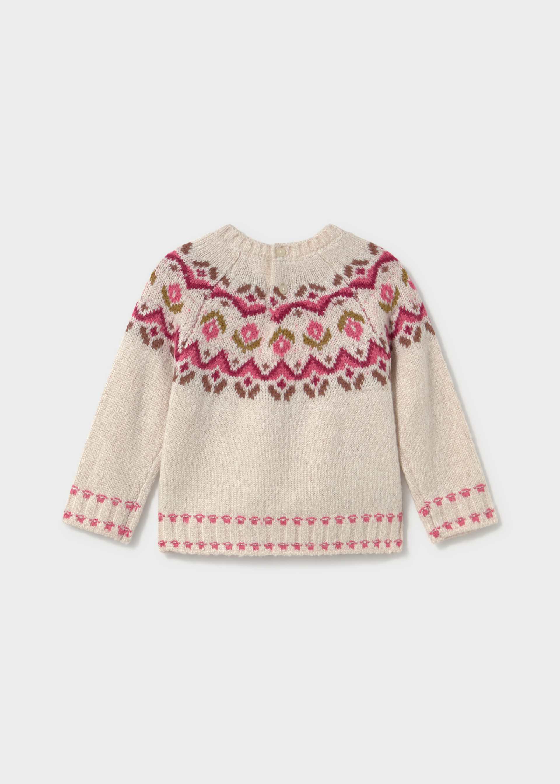 Sweter żakardowy dla niemowlęcia