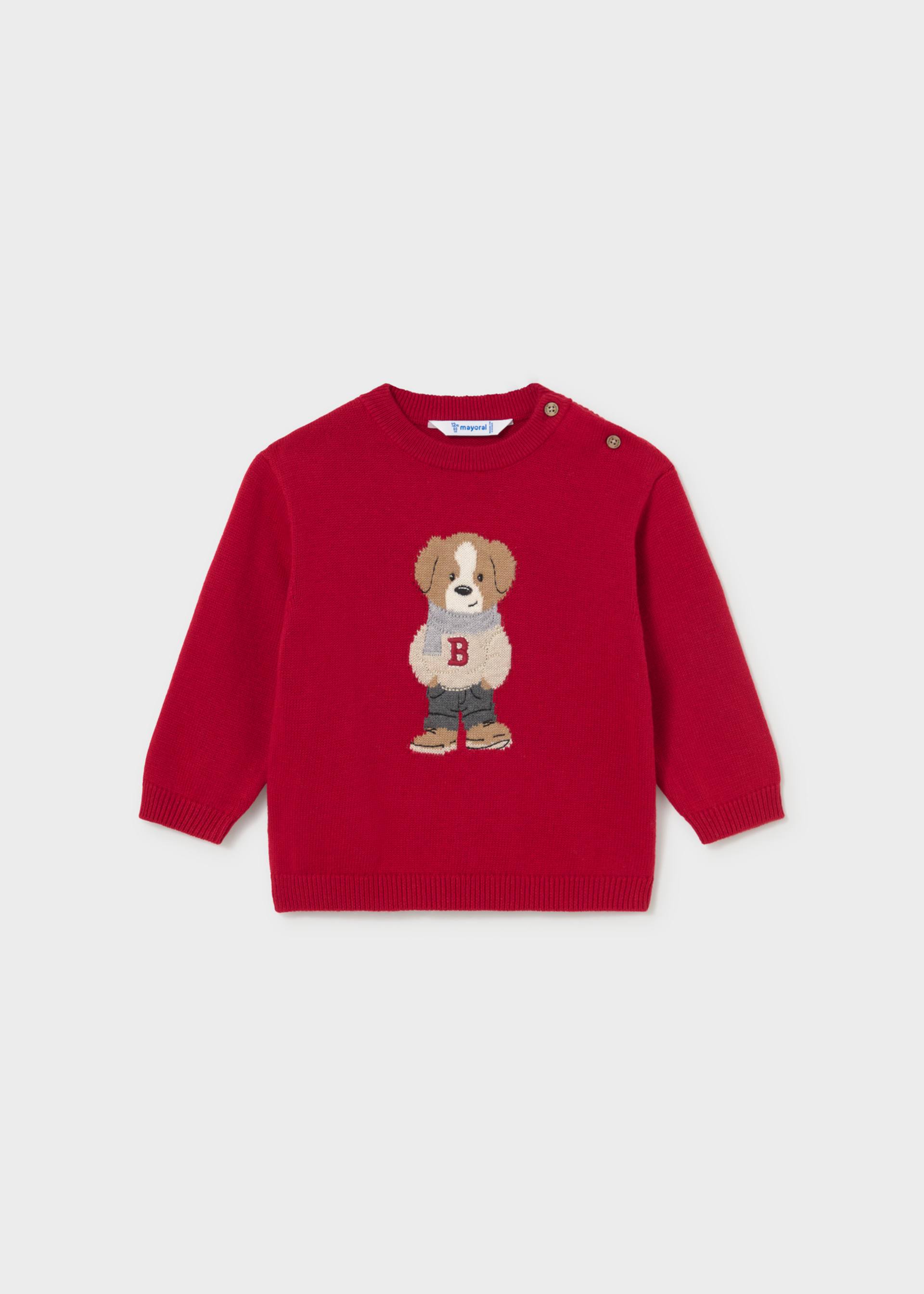 Baby intarsia jumper