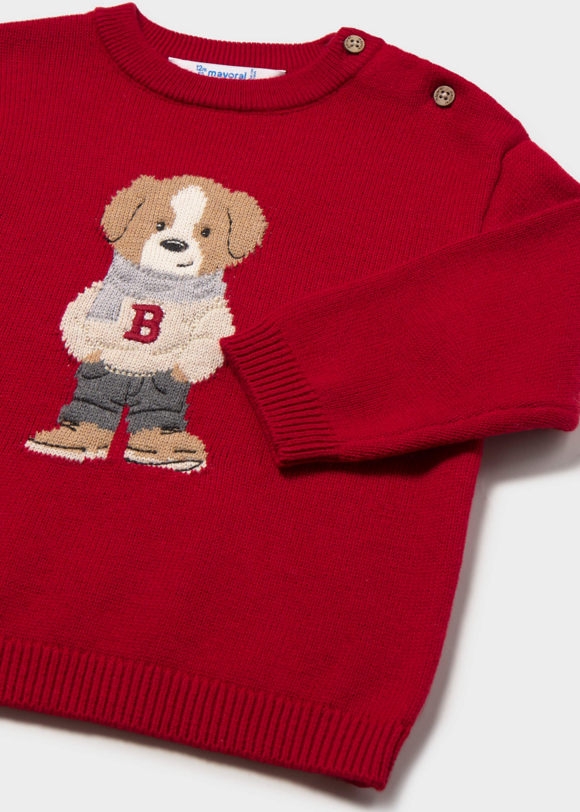 Jersey intarsia bebé