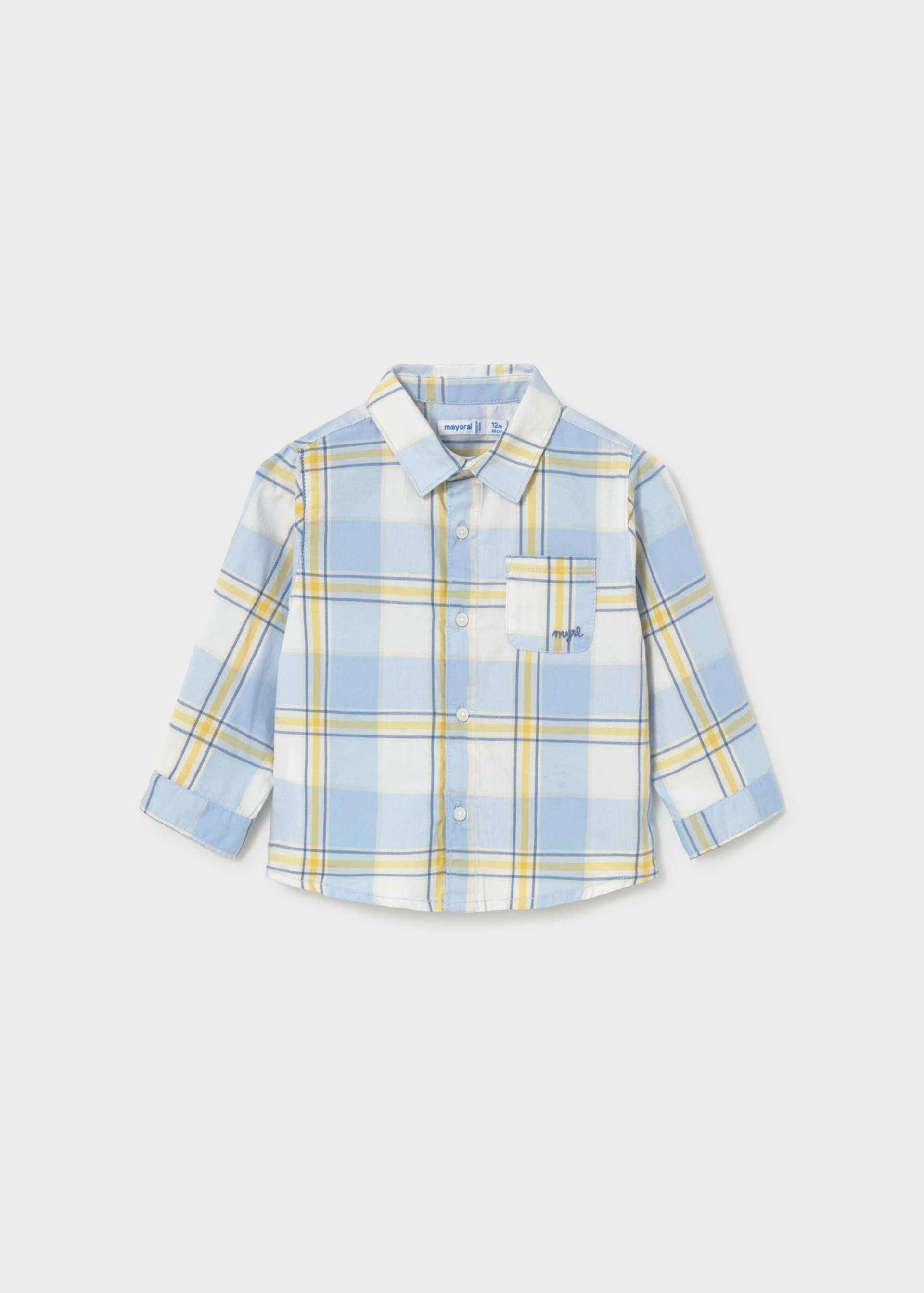 Camicia quadri neonato